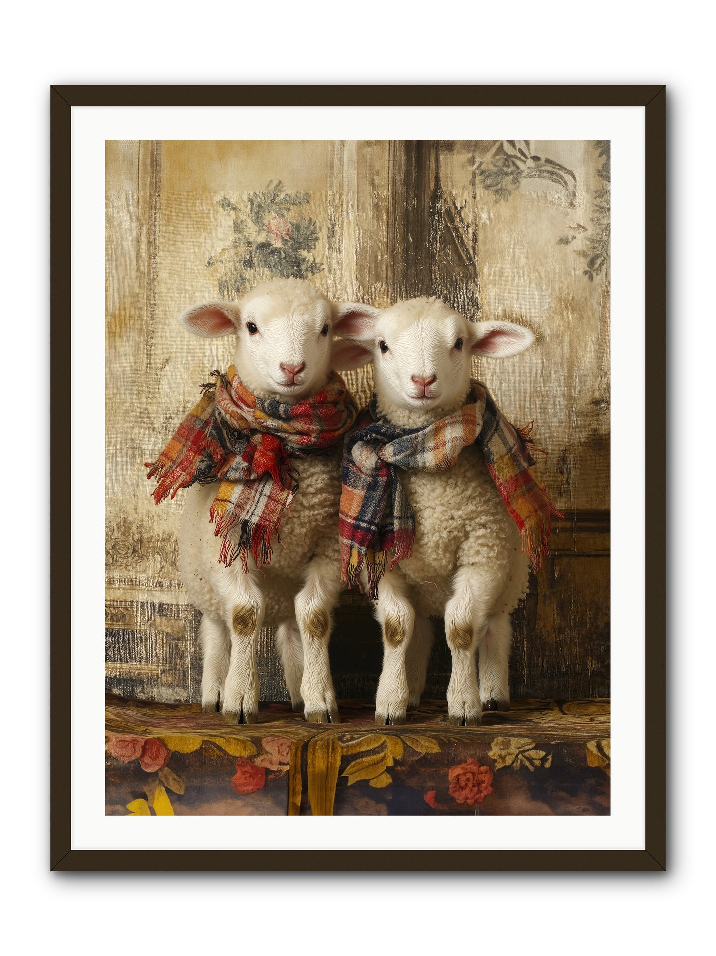 Meadow Babes -- Framed Print - Black 30x40