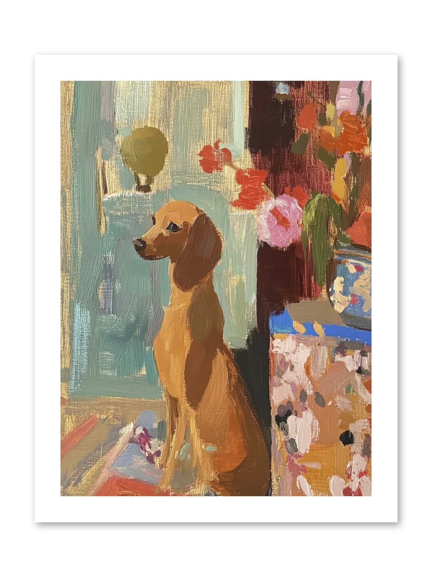 Meadow Belle -- Loose Canvas Print 12x16
