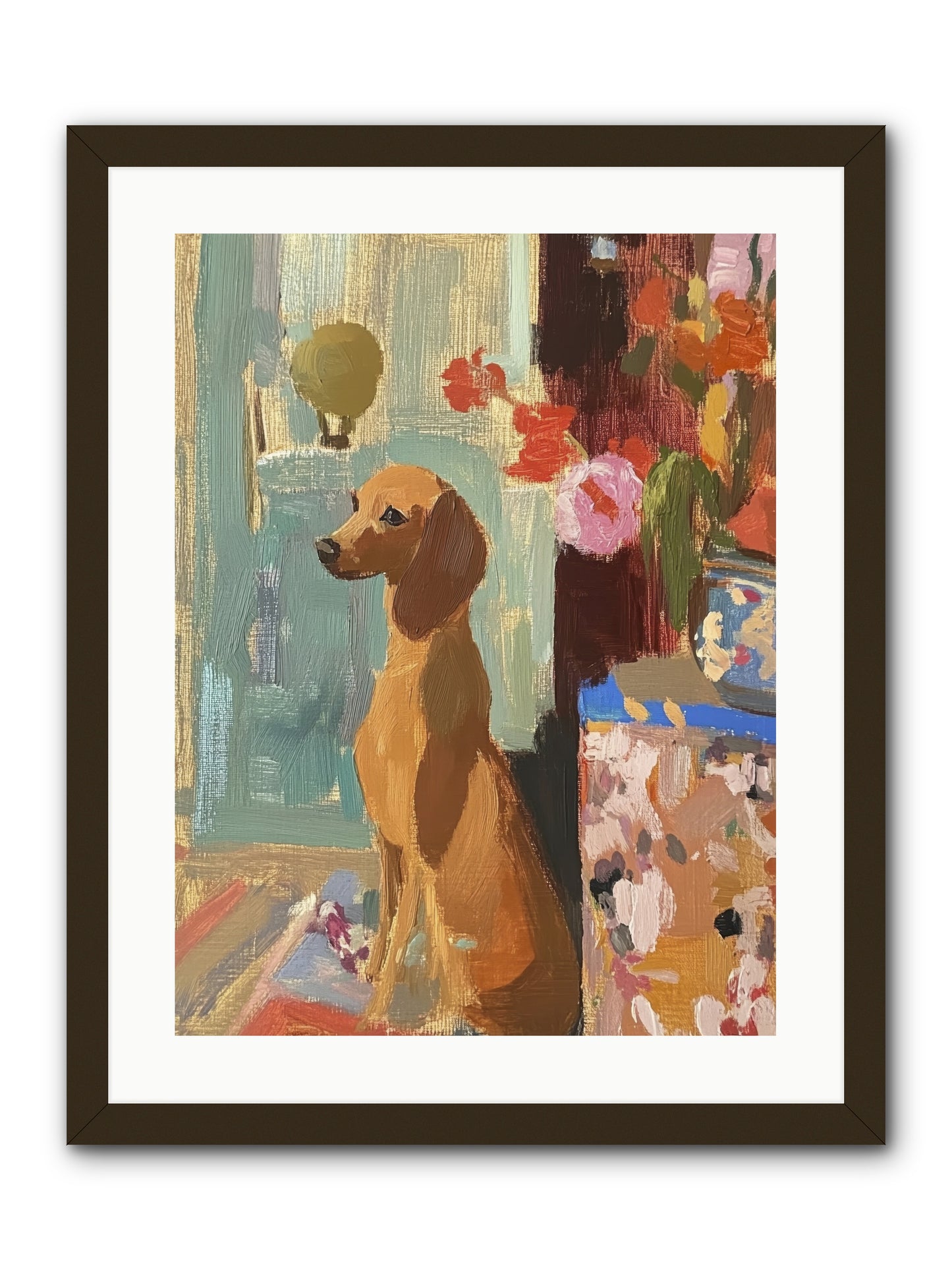 Meadow Belle -- Framed Print - Black 18x24