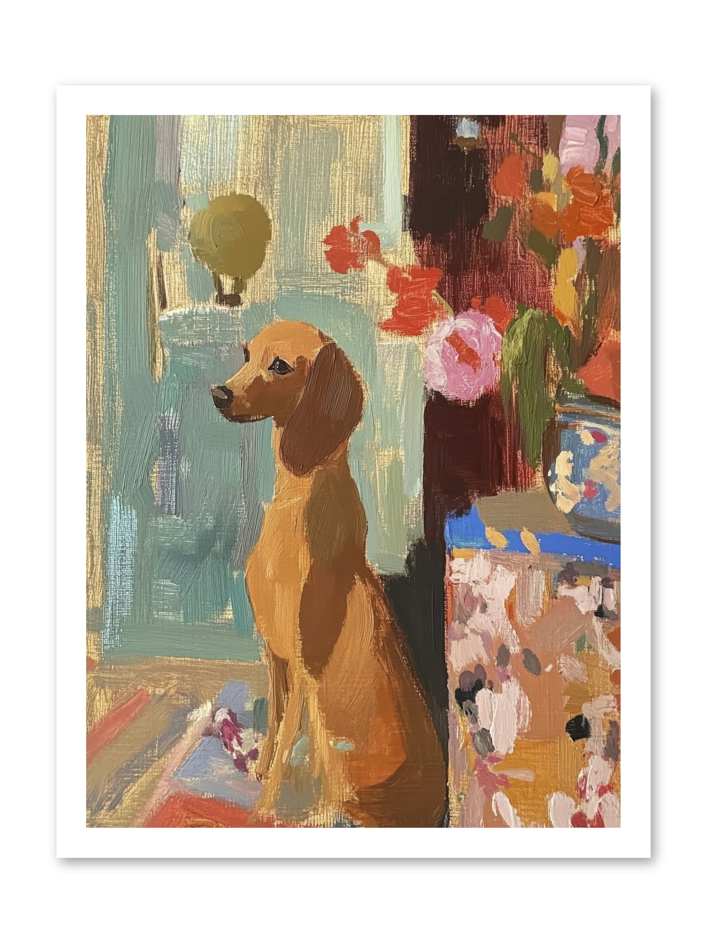 Meadow Belle -- Loose Canvas Print 18x24