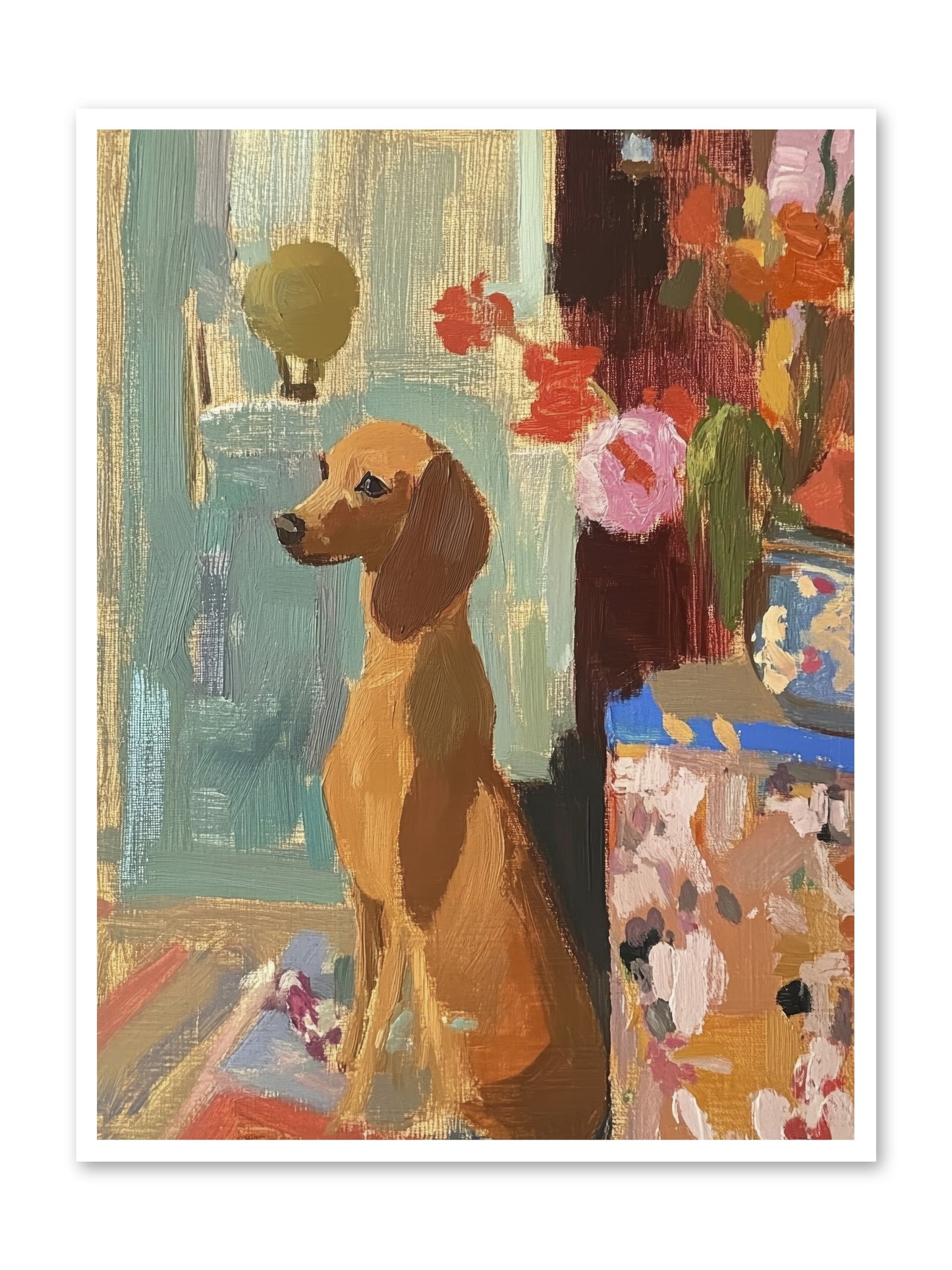 Meadow Belle -- Loose Canvas Print 36x48