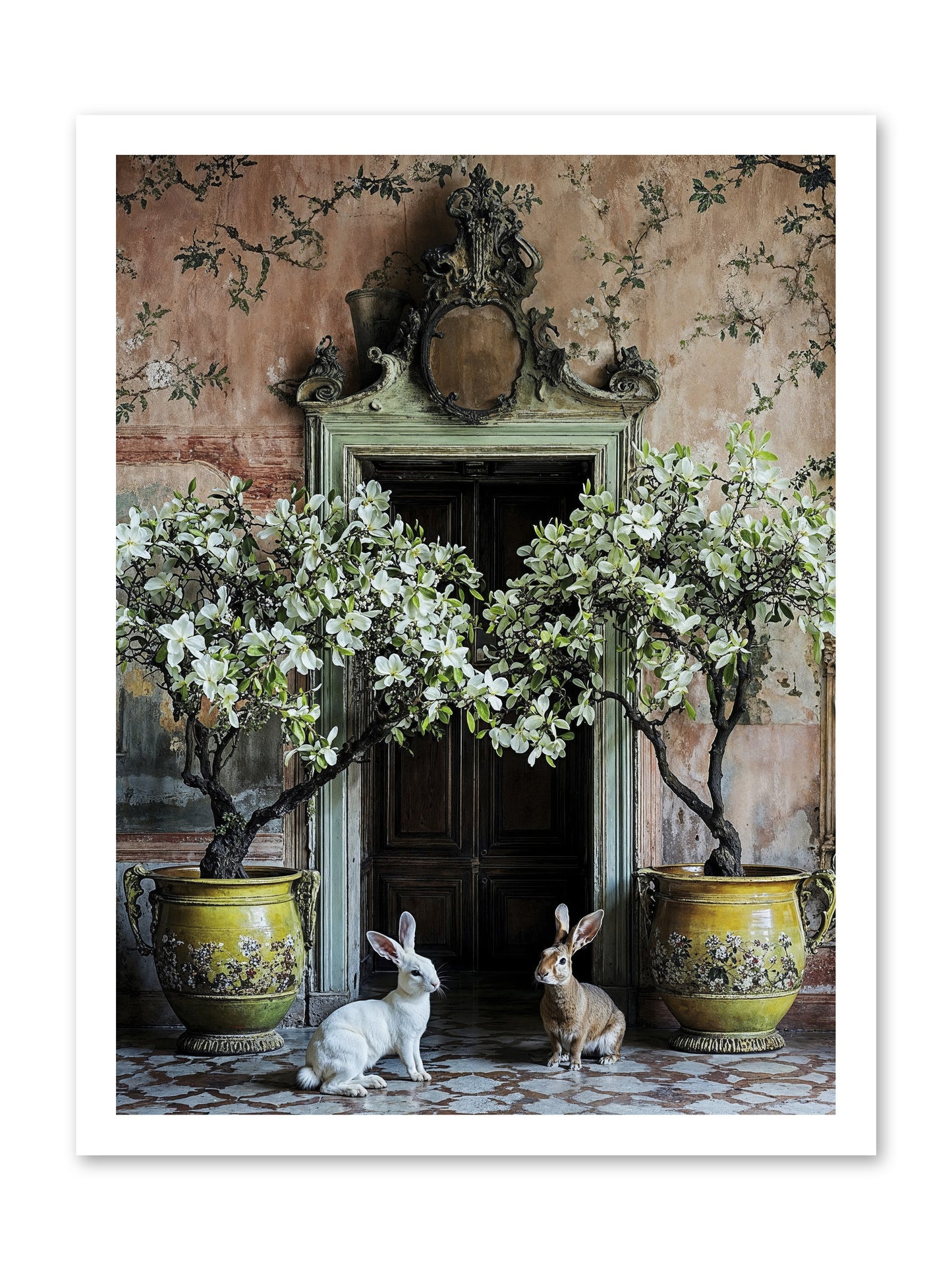 Meadow Court Arrival -- Loose Canvas Print 18x24