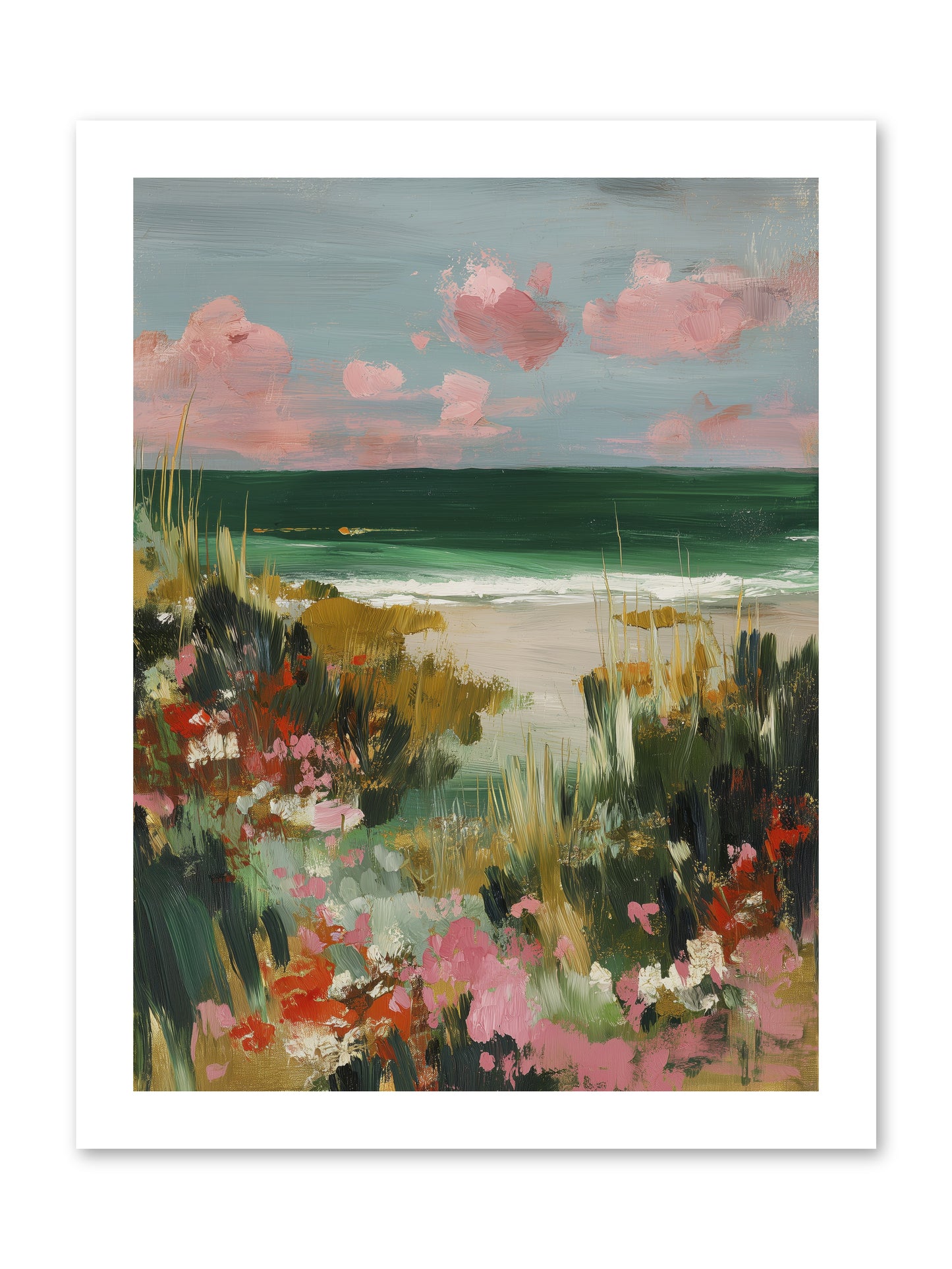 Meadow Cradles -- Paper Print 12x16