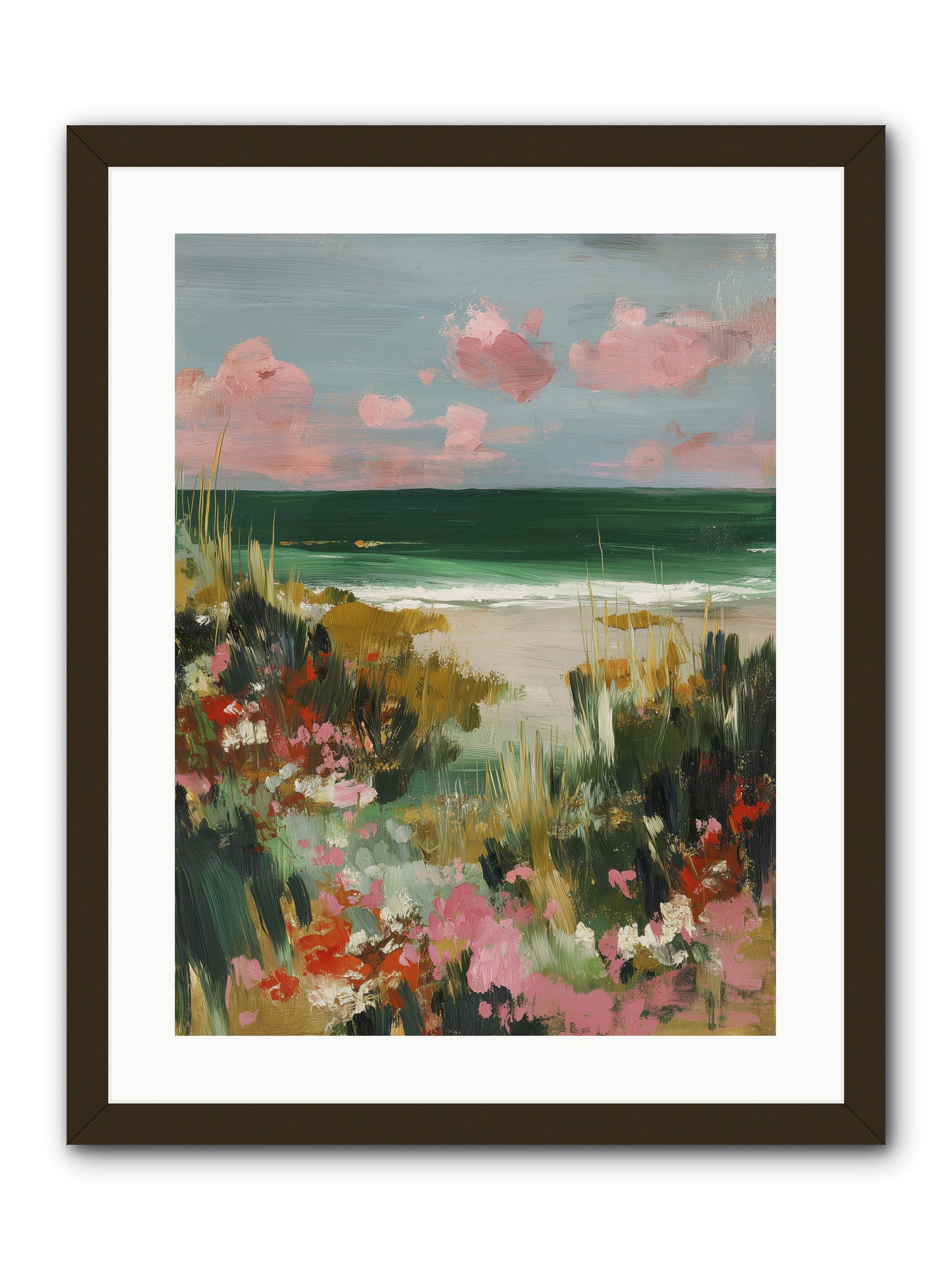 Meadow Cradles -- Framed Print - Black 18x24