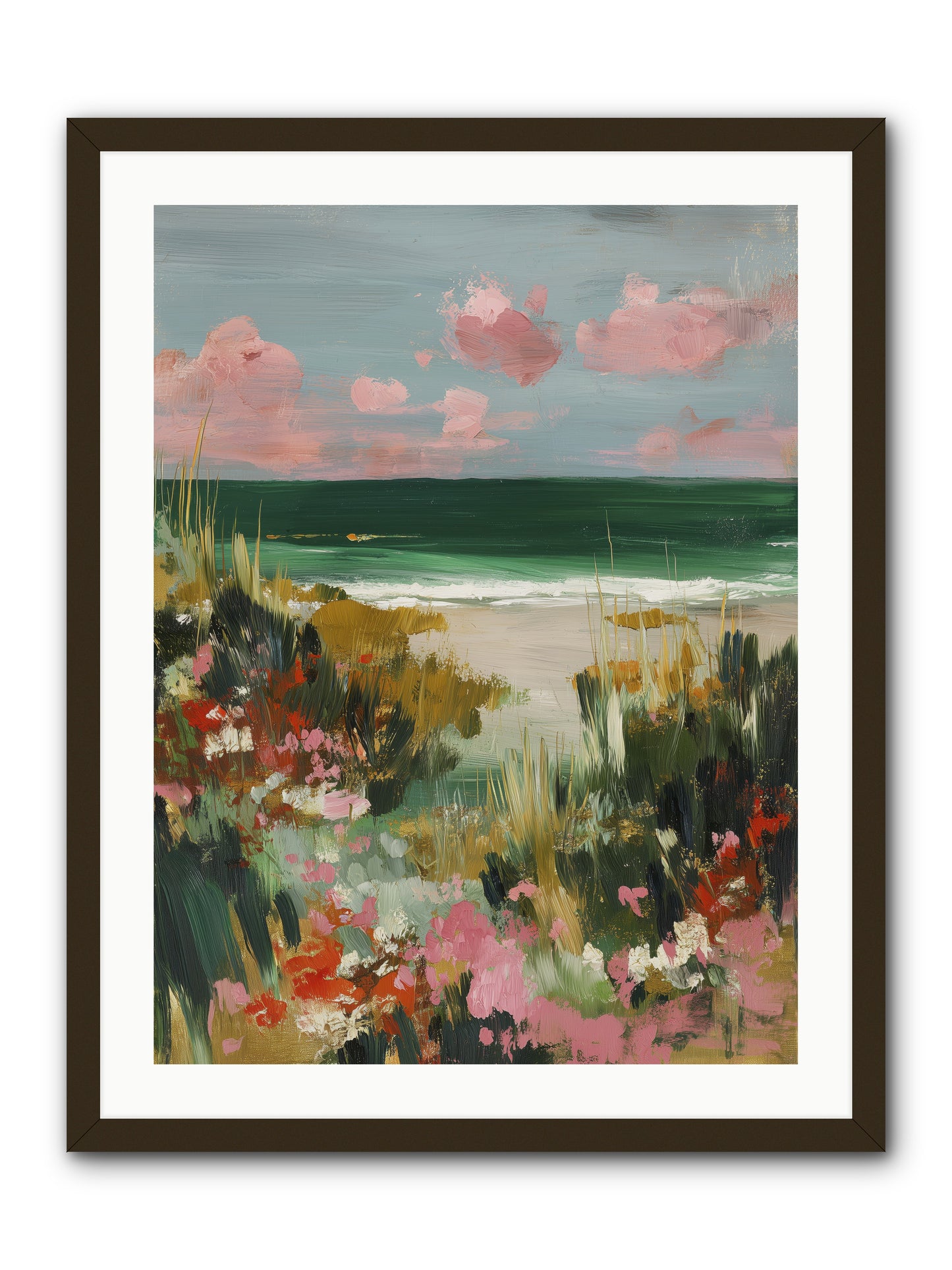 Meadow Cradles -- Framed Print - Black 24x32