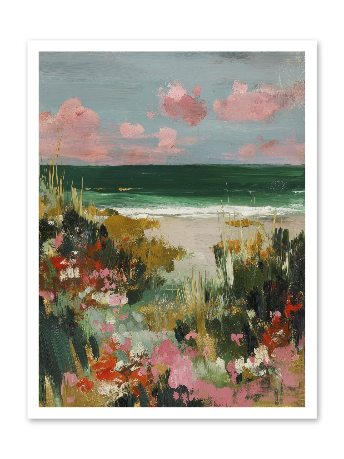 Meadow Cradles -- Loose Canvas Print 24x32
