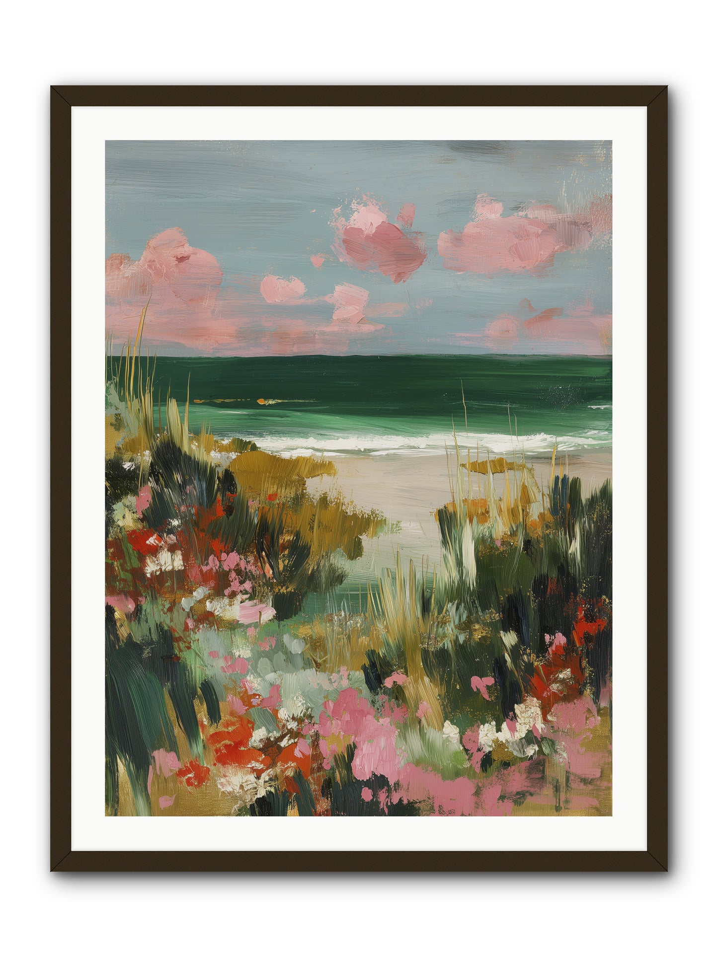 Meadow Cradles -- Framed Print - Black 30x40