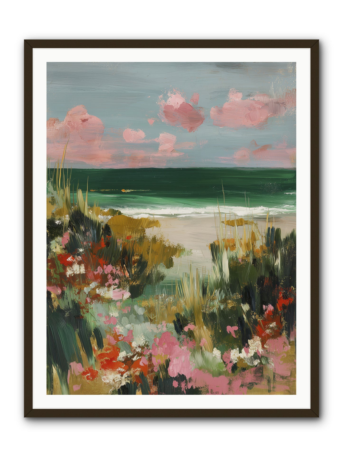 Meadow Cradles -- Framed Print - Black 36x48