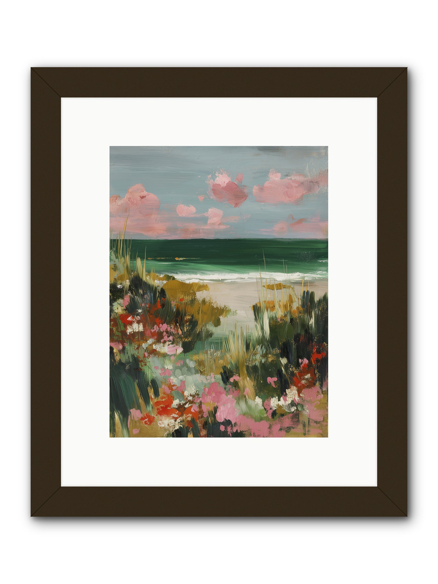 Meadow Cradles -- Framed Print - Black 9x12