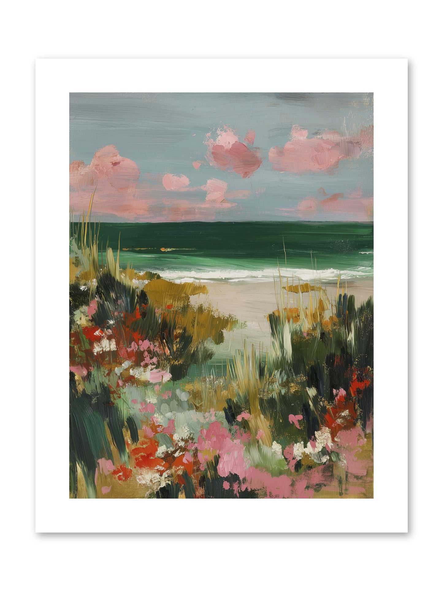 Meadow Cradles -- Loose Canvas Print 9x12