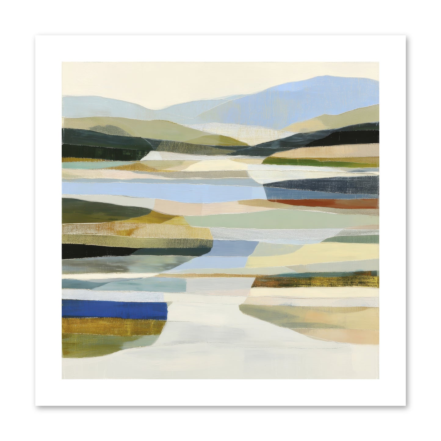 Meadow Echo -- Paper Print 12x12