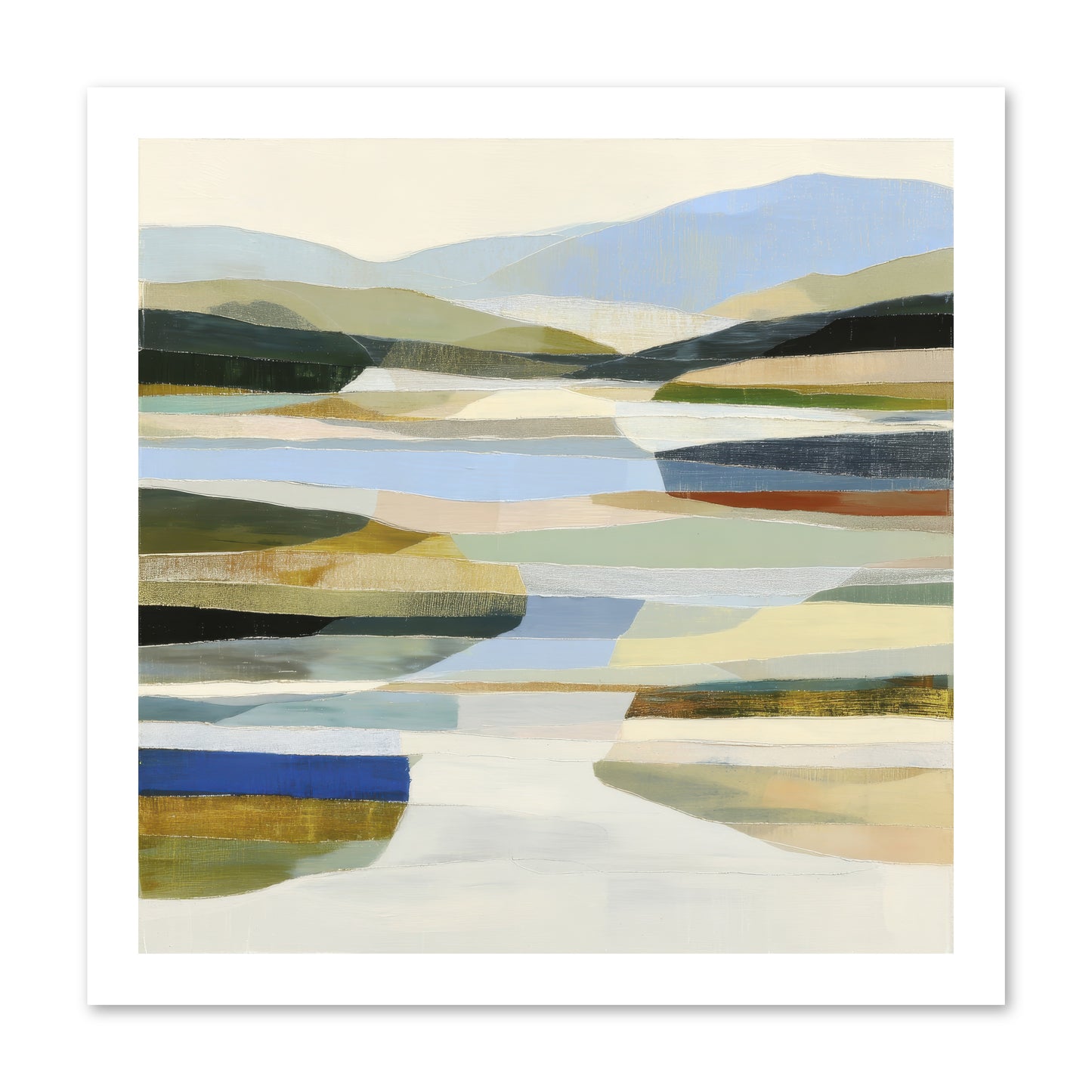 Meadow Echo -- Paper Print 16x16