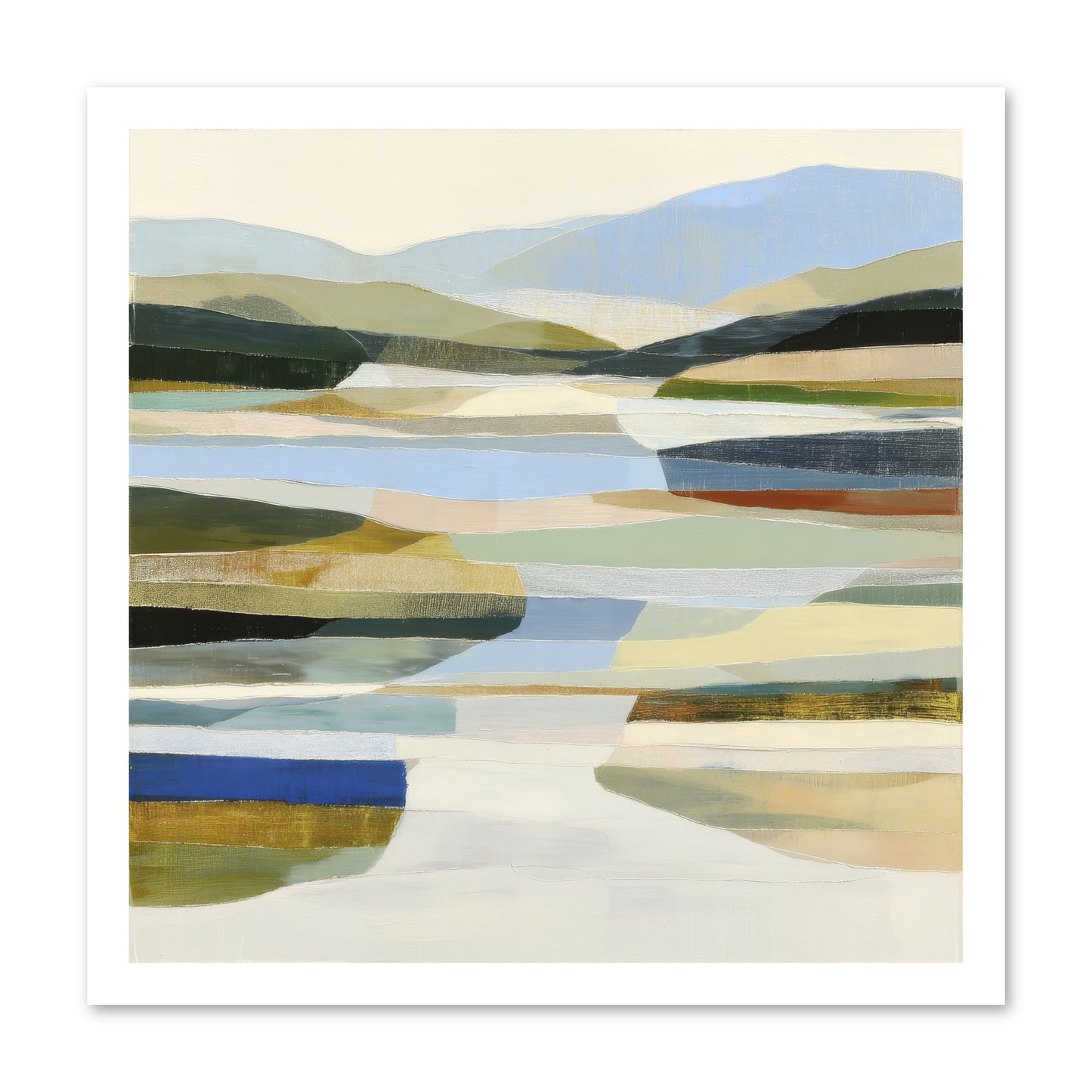 Meadow Echo -- Loose Canvas Print 20x20
