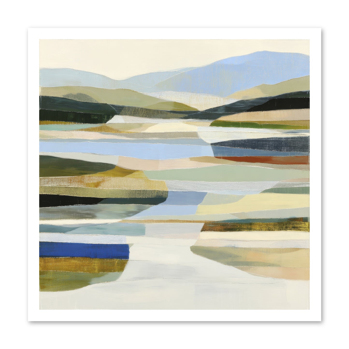 Meadow Echo -- Loose Canvas Print 24x24