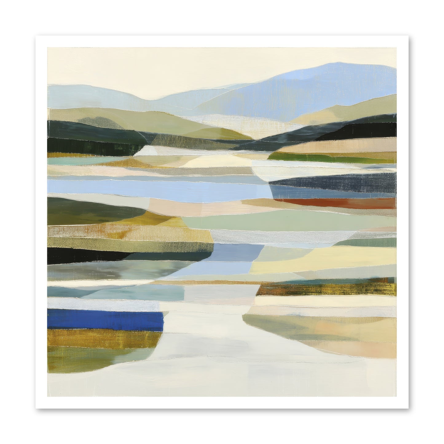 Meadow Echo -- Loose Canvas Print 30x30