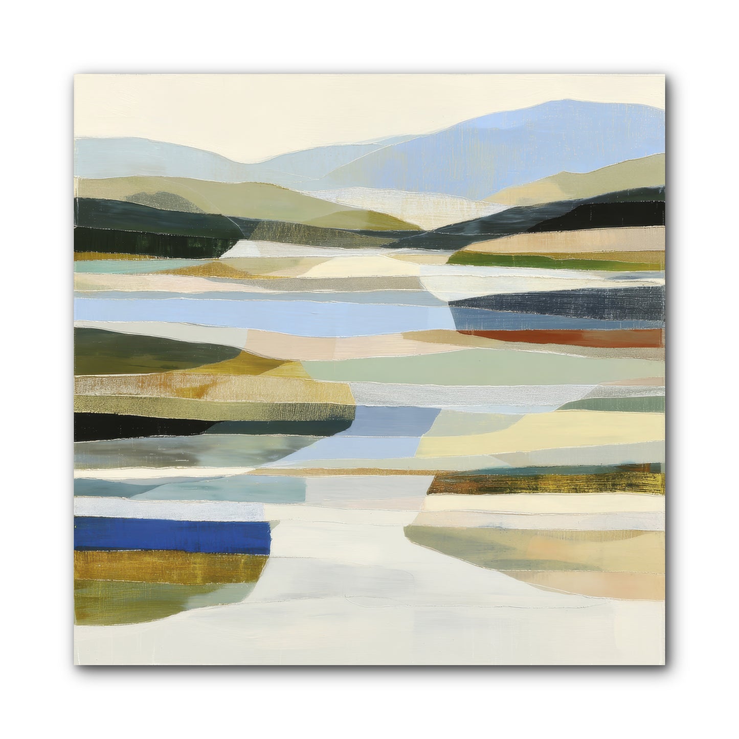 Meadow Echo -- Wrapped Canvas 10x10