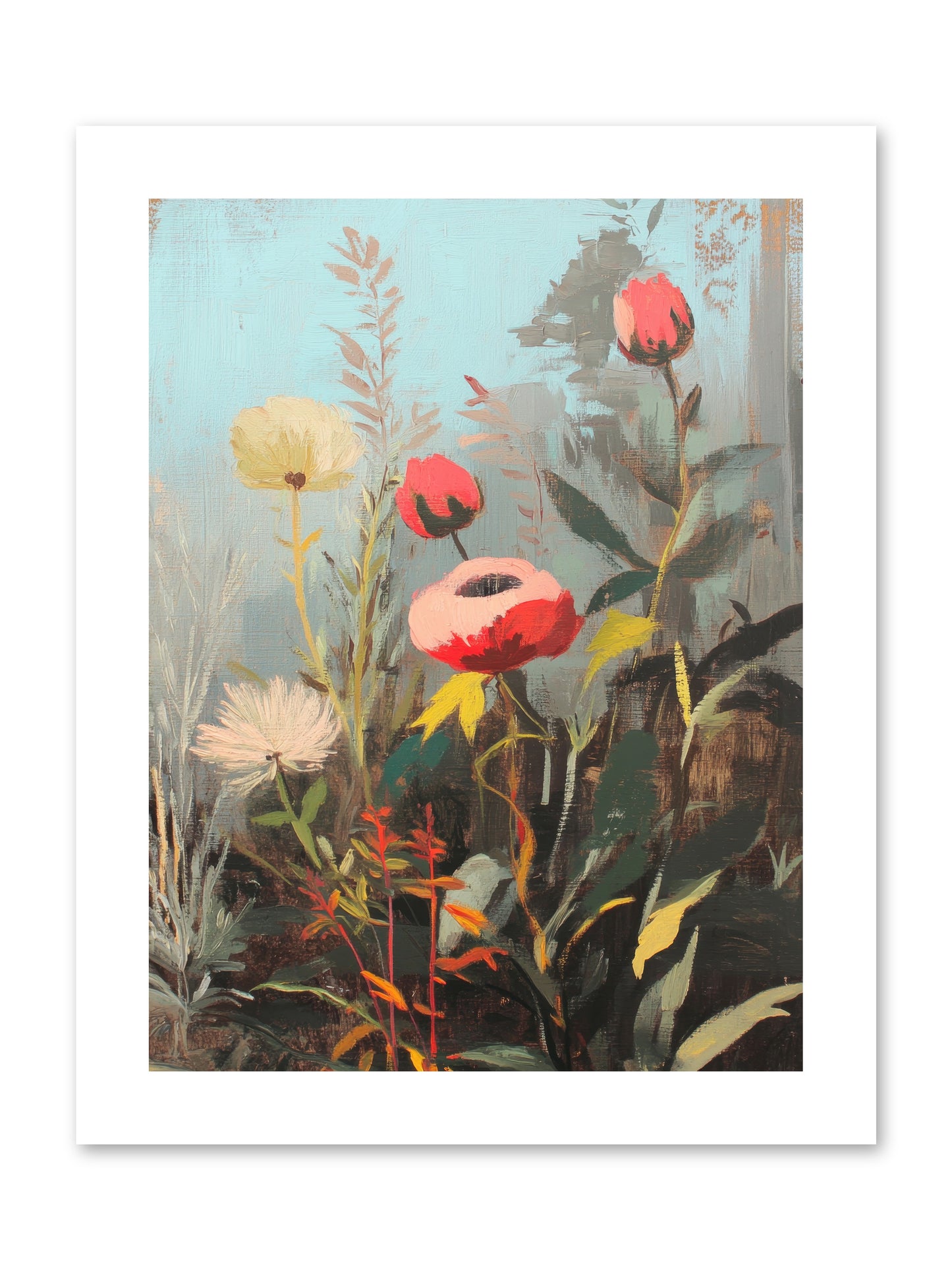 Meadow Jewels -- Paper Print 9x12