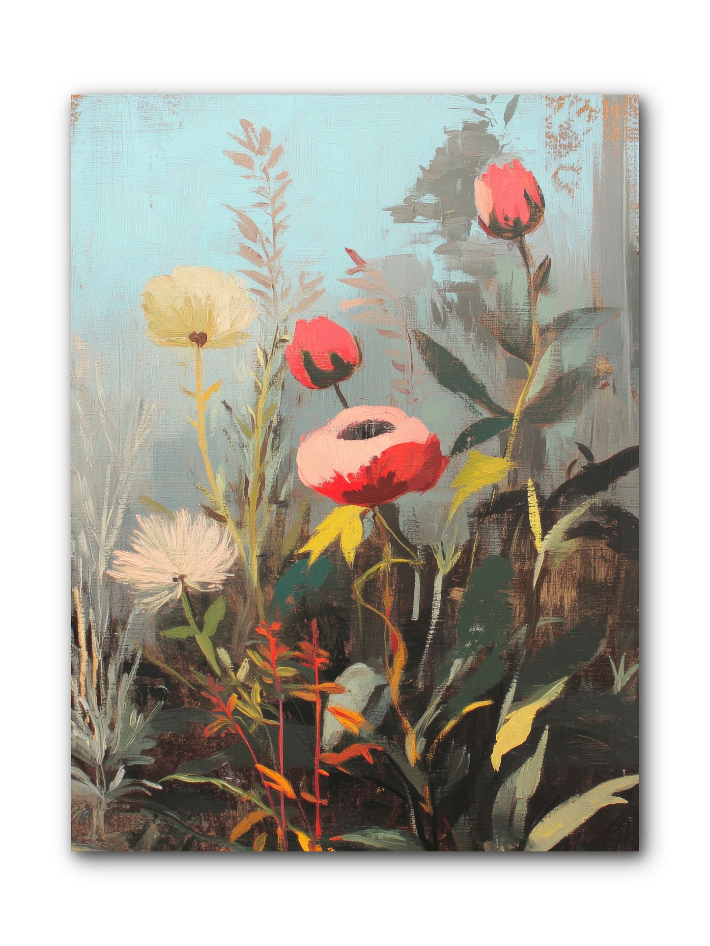 Meadow Jewels -- Wrapped Canvas 9x12