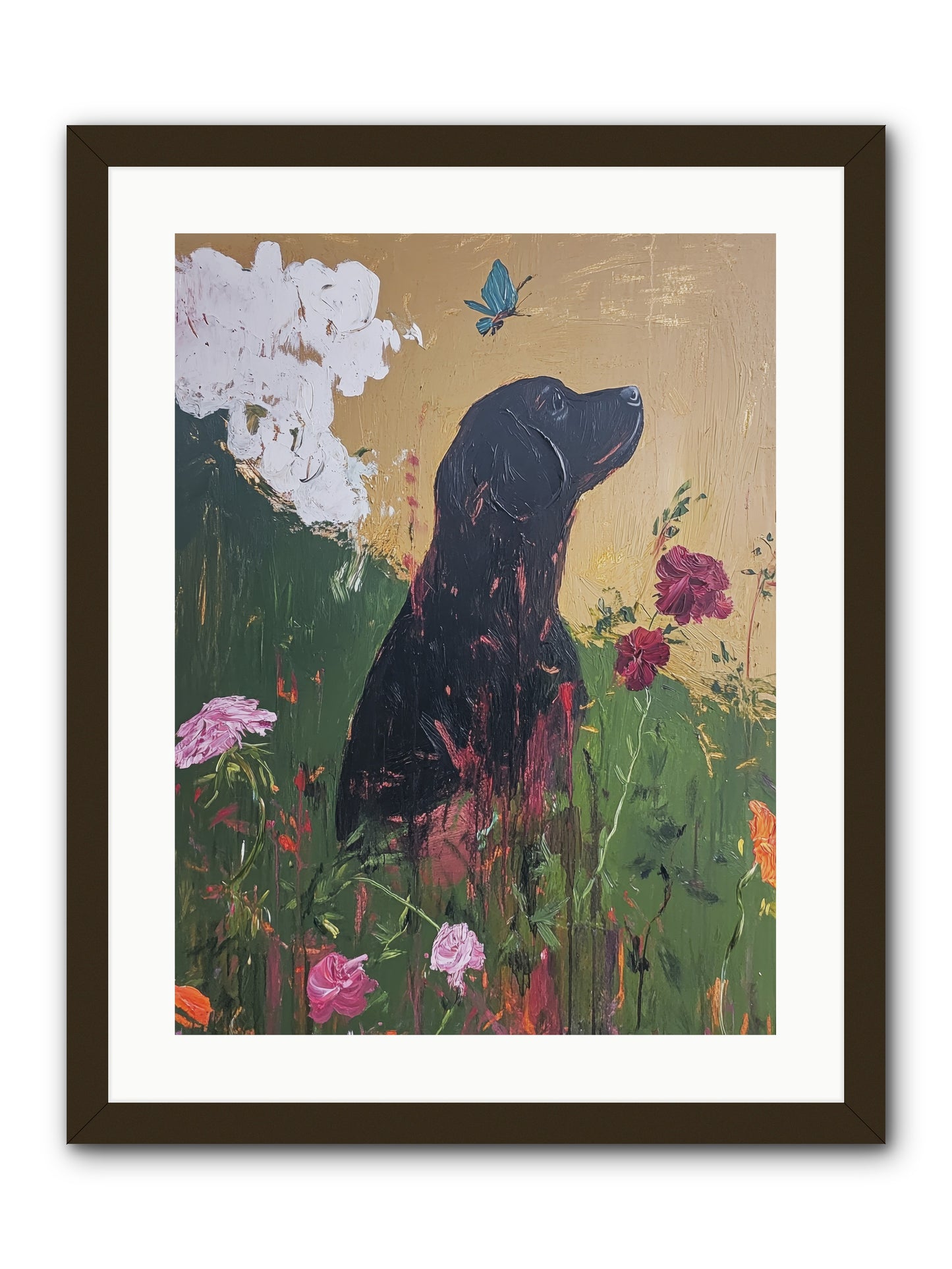 Meadow Magic -- Framed Print - Black 18x24