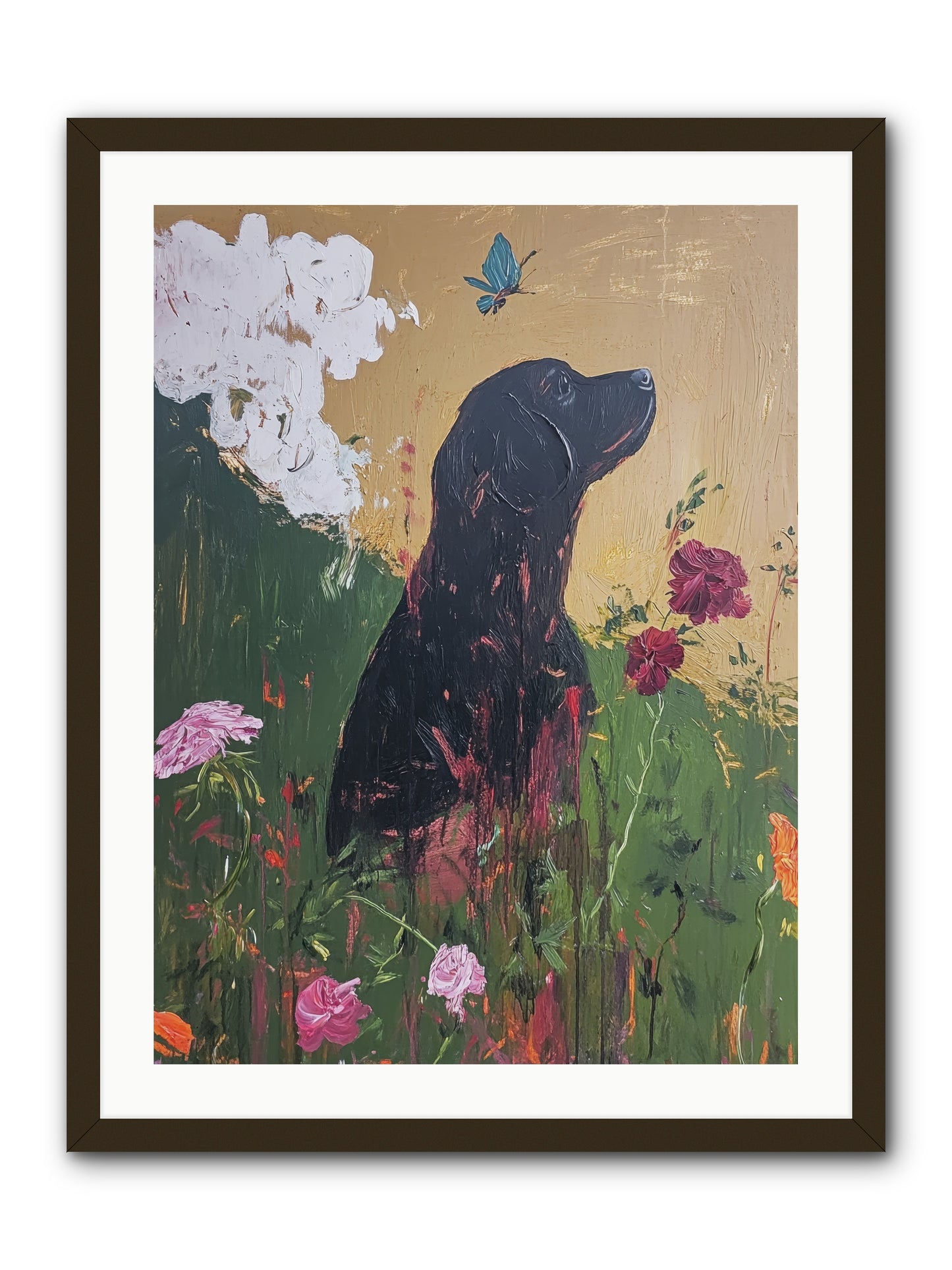 Meadow Magic -- Framed Print - Black 24x32
