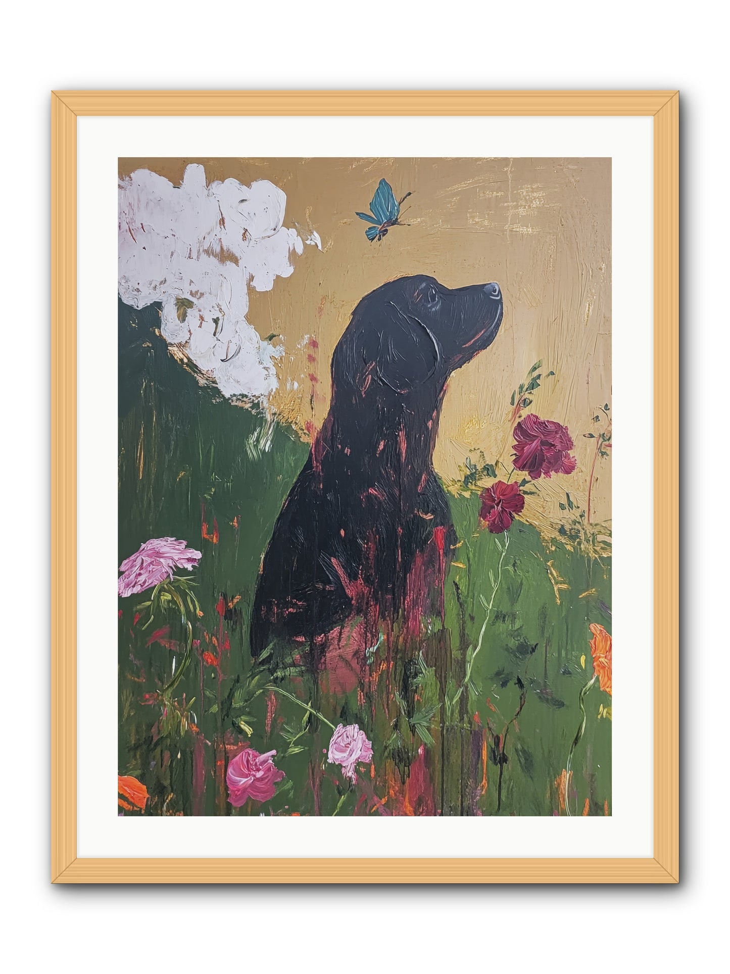Meadow Magic -- Framed Print - Natural 24x32