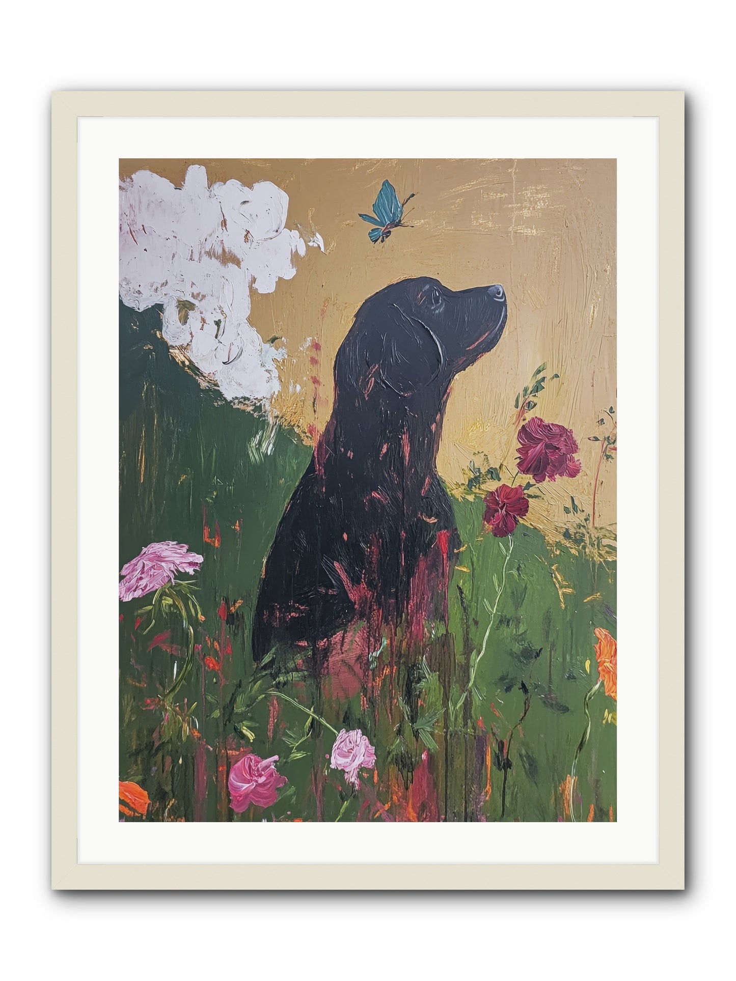 Meadow Magic -- Framed Print - White 24x32