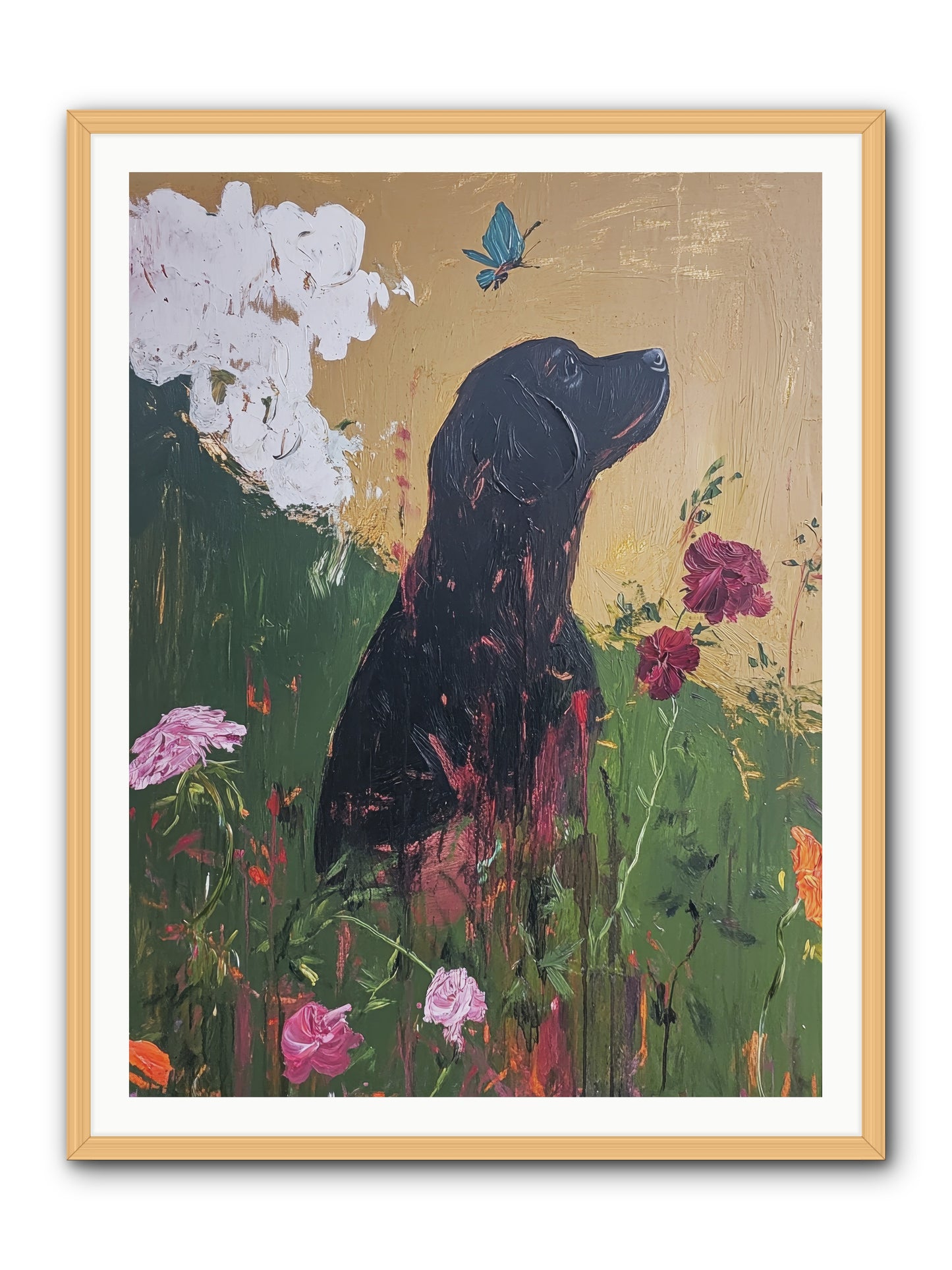 Meadow Magic -- Framed Print - Natural 36x48