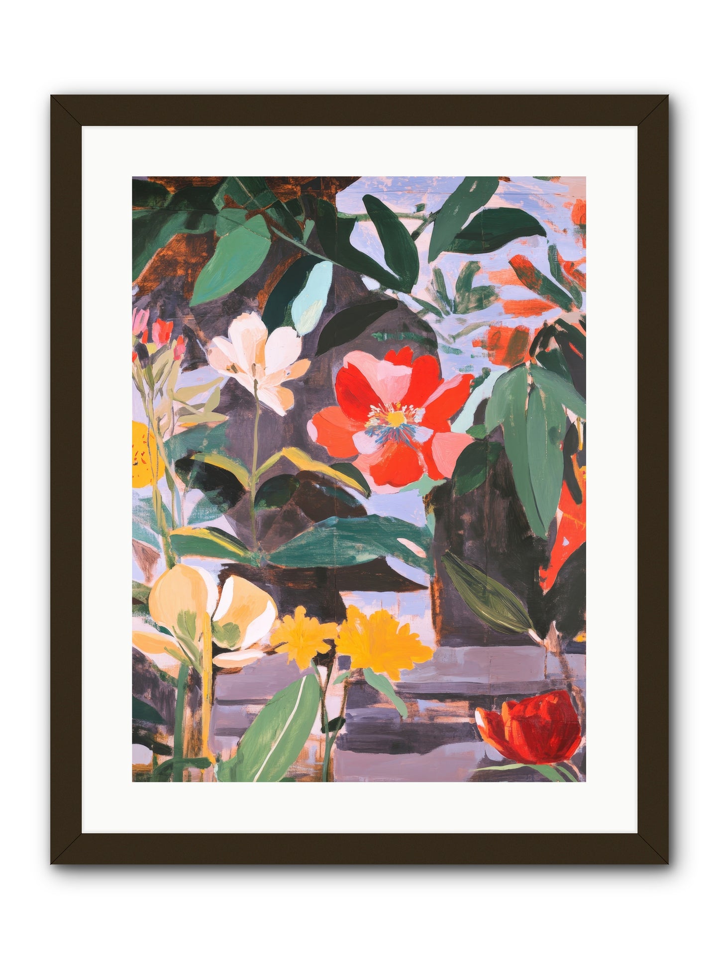 Meadow Theatre-REZ -- Framed Print - Black 18x24