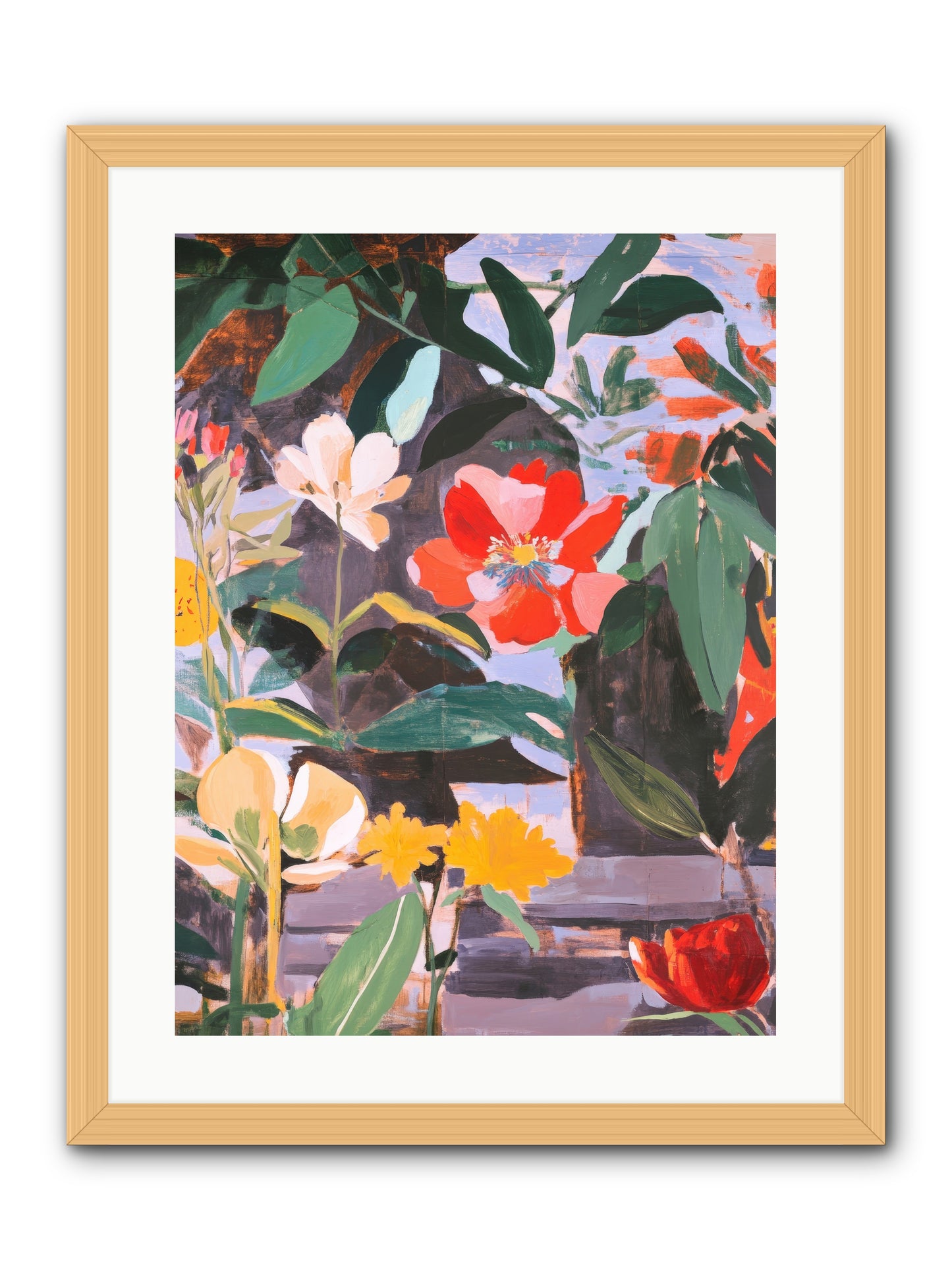 Meadow Theatre-REZ -- Framed Print - Natural 18x24