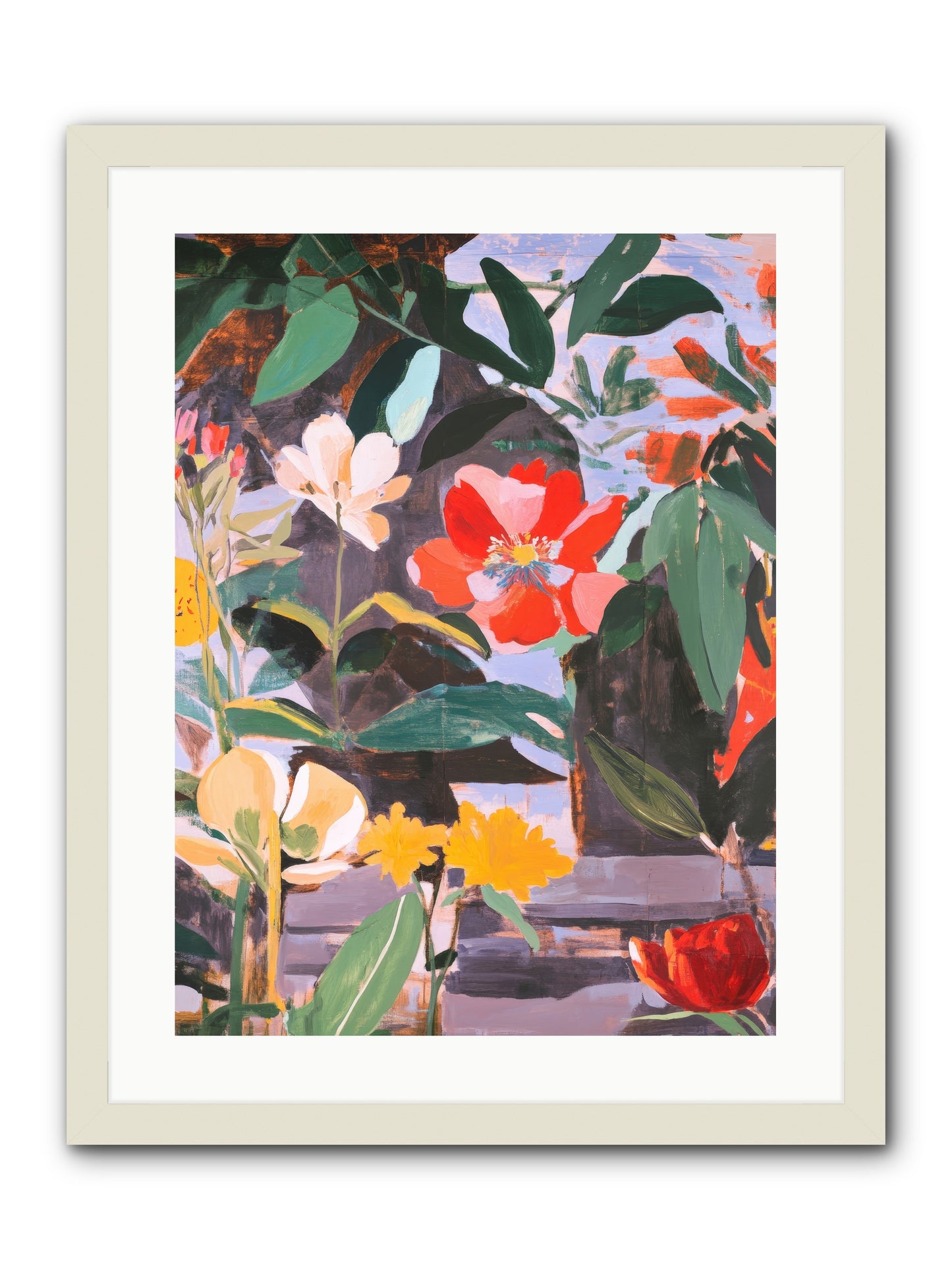 Meadow Theatre-REZ -- Framed Print - White 18x24