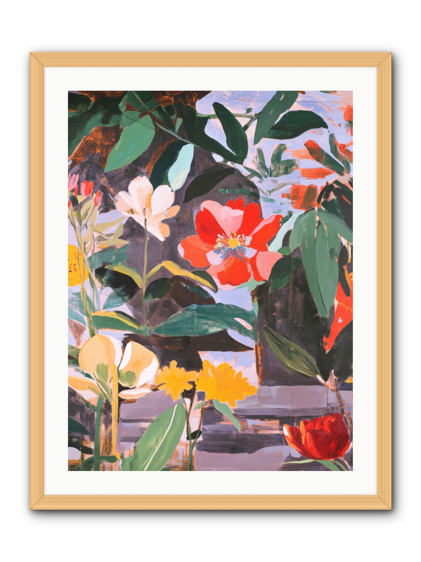 Meadow Theatre-REZ -- Framed Print - Natural 24x32