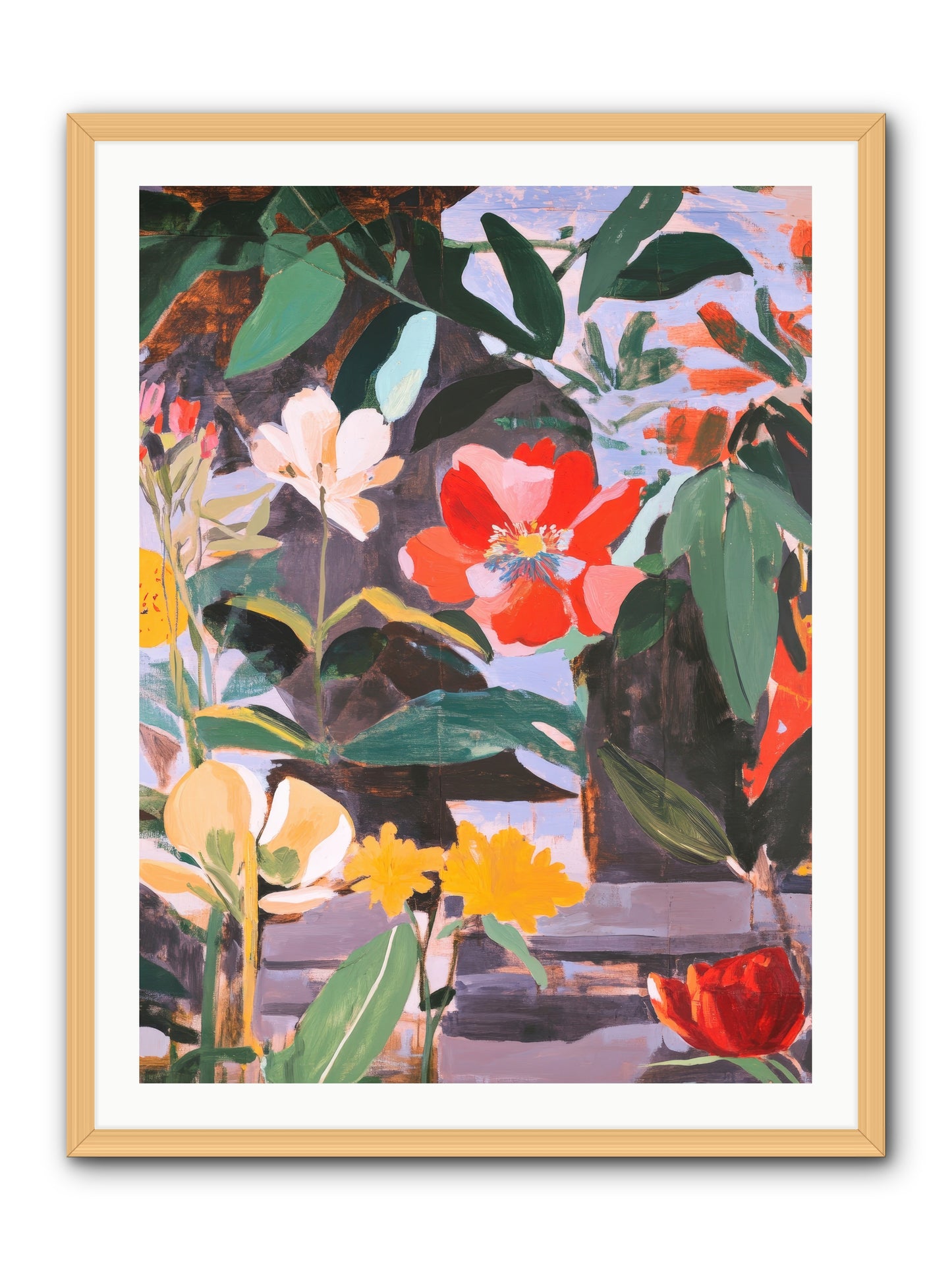 Meadow Theatre-REZ -- Framed Print - Natural 30x40