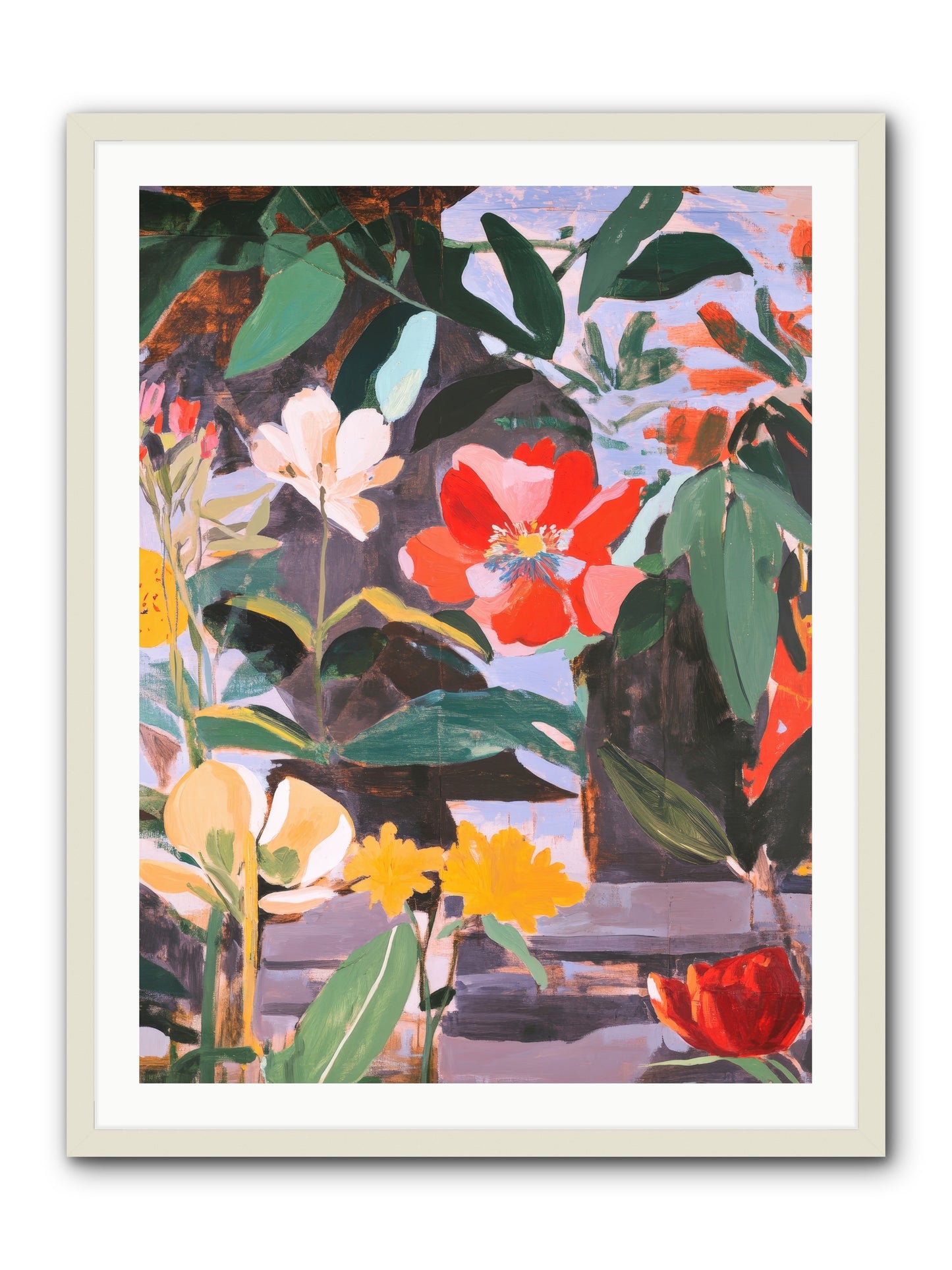 Meadow Theatre-REZ -- Framed Print - White 30x40