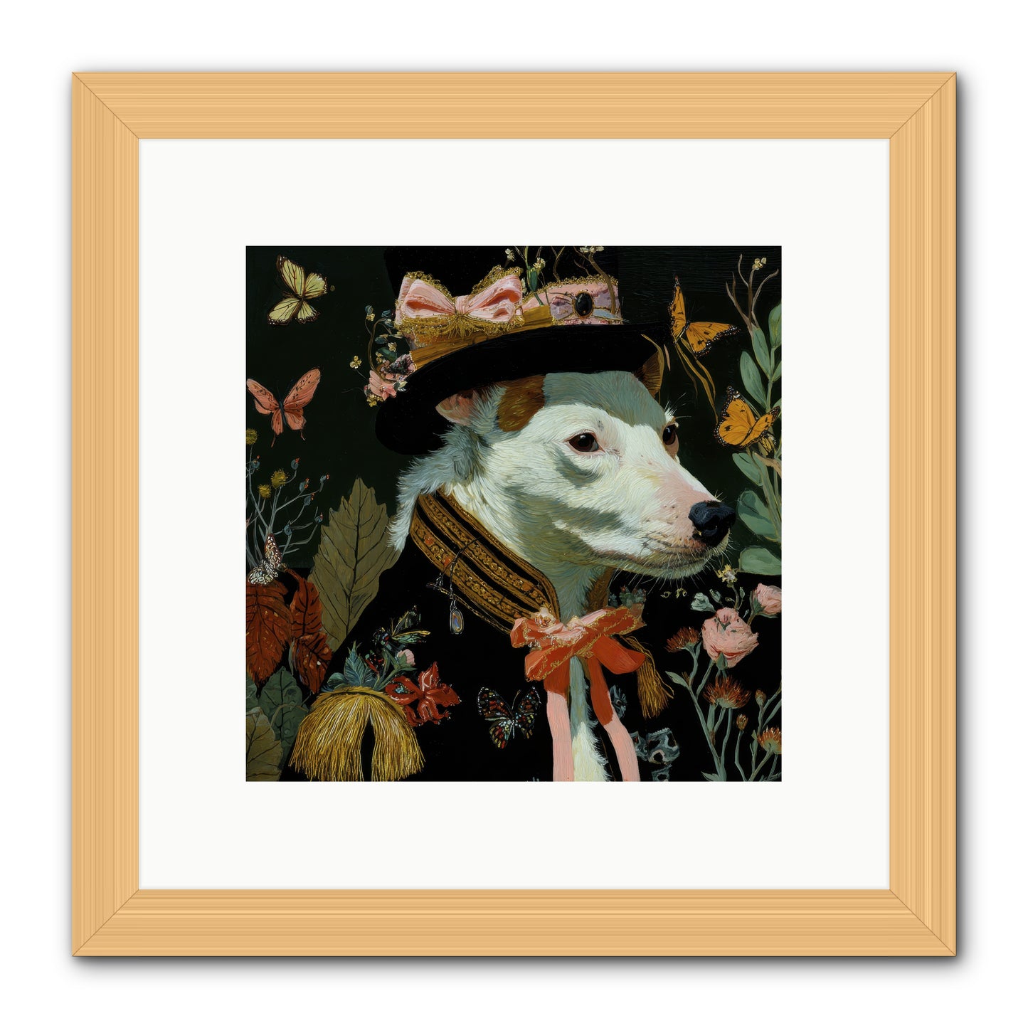 Meadow’s Folly -- Framed Print - Natural 10x10