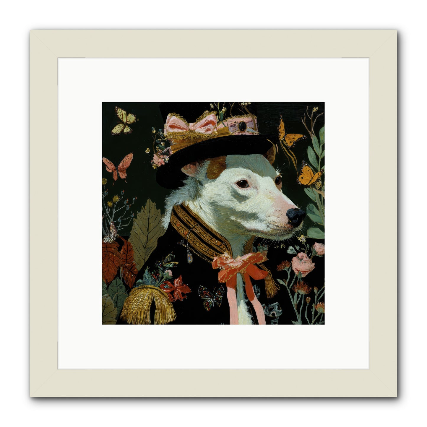 Meadow’s Folly -- Framed Print - White 10x10