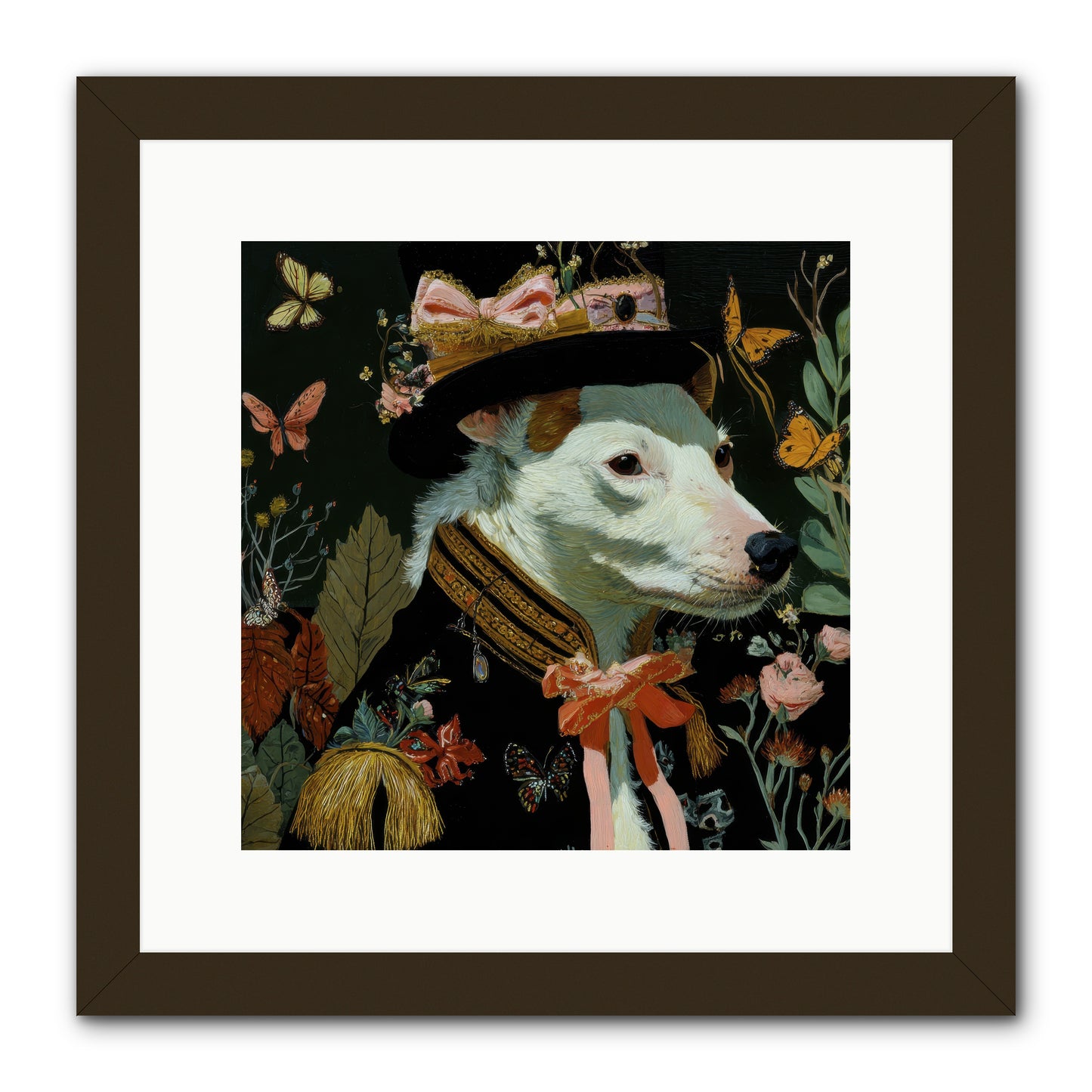 Meadow’s Folly -- Framed Print - Black 12x12