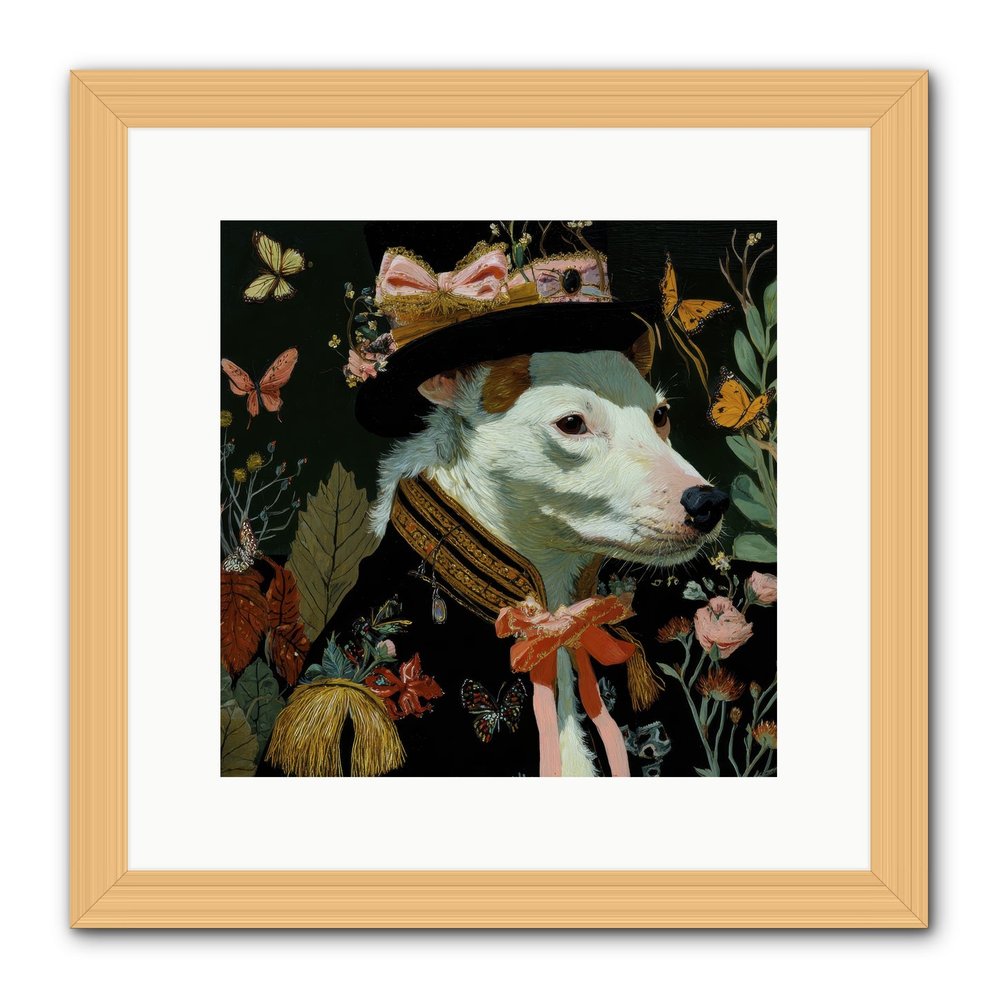 Meadow’s Folly -- Framed Print - Natural 12x12