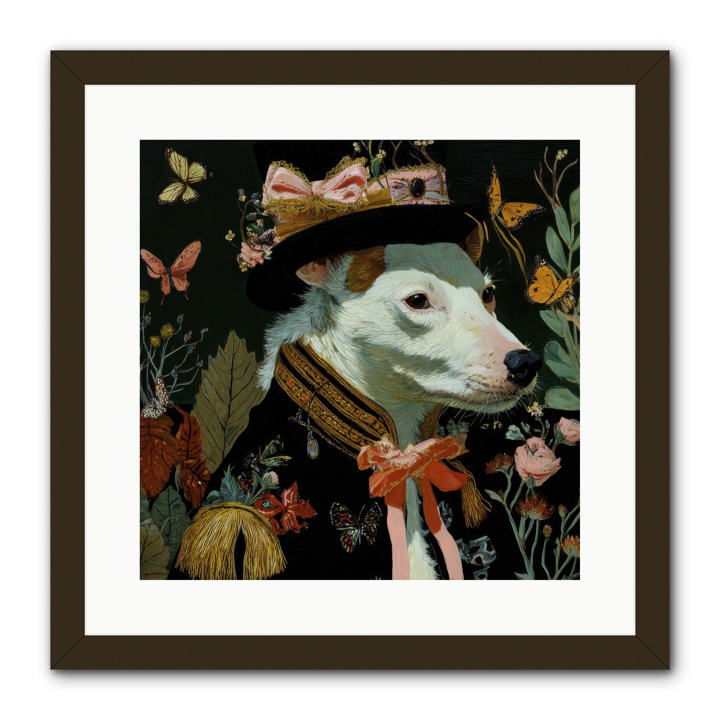 Meadow’s Folly -- Framed Print - Black 16x16