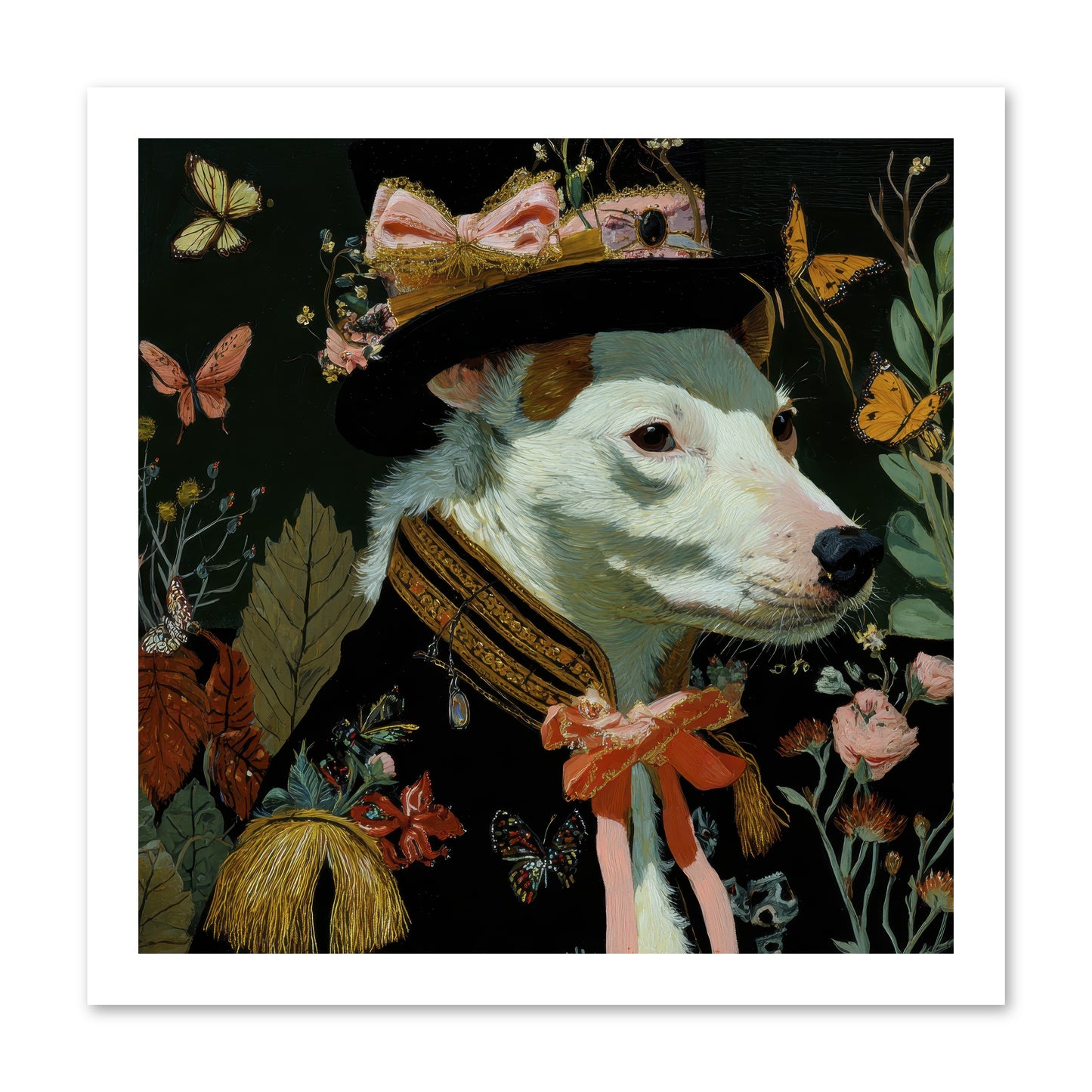 Meadow’s Folly -- Loose Canvas Print 16x16
