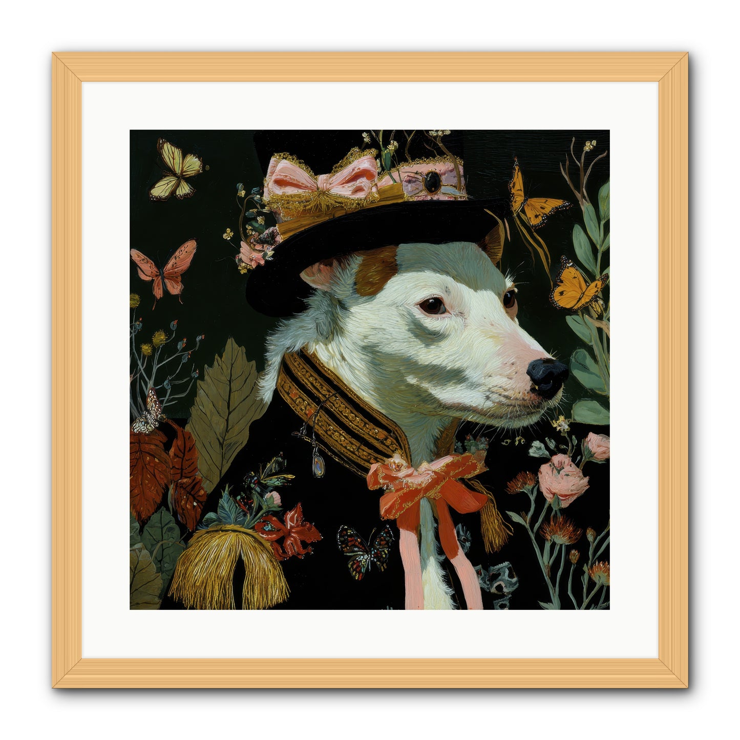 Meadow’s Folly -- Framed Print - Natural 20x20