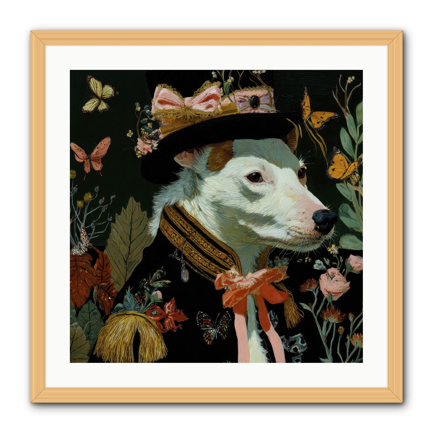 Meadow’s Folly -- Framed Print - Natural 24x24