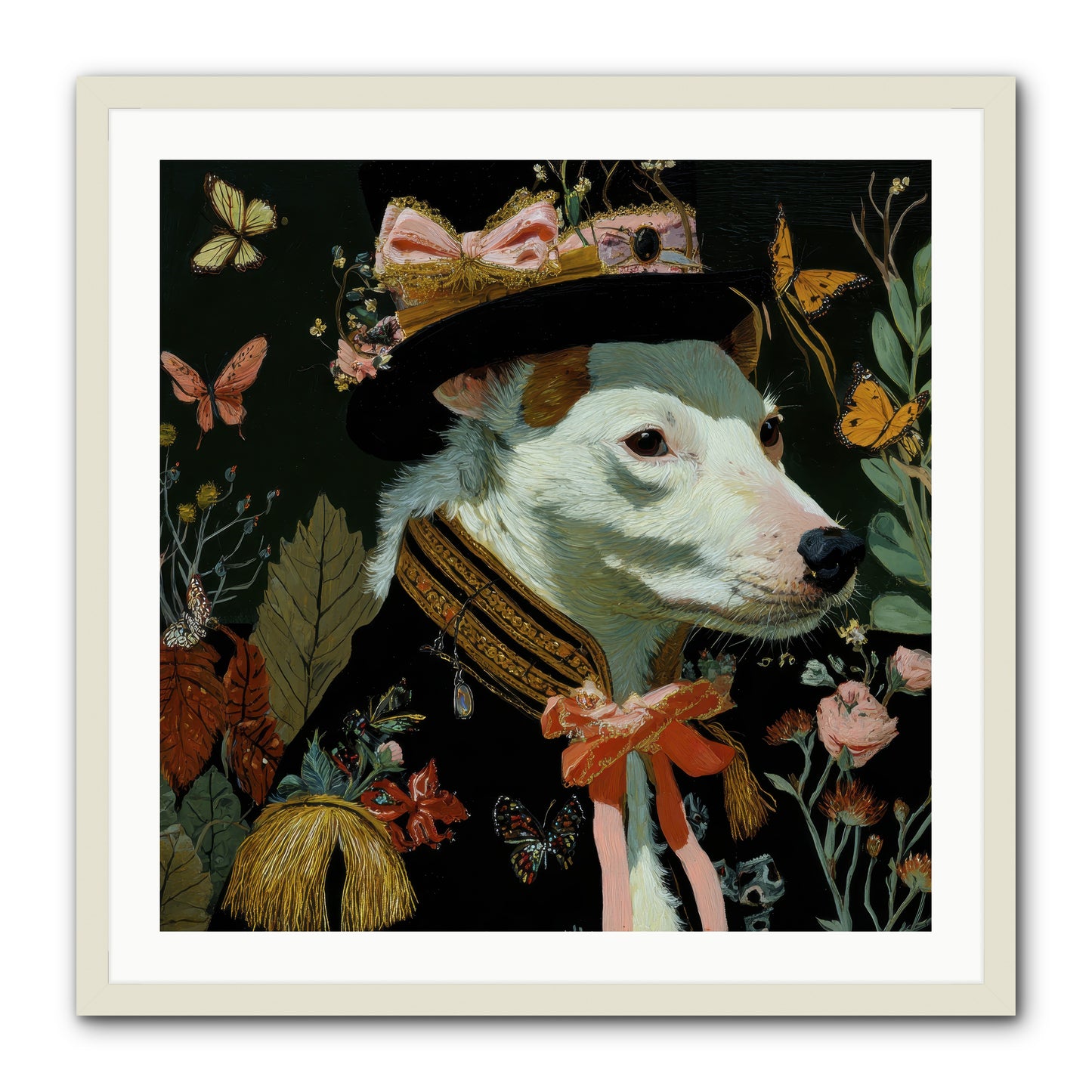 Meadow’s Folly -- Framed Print - White 30x30
