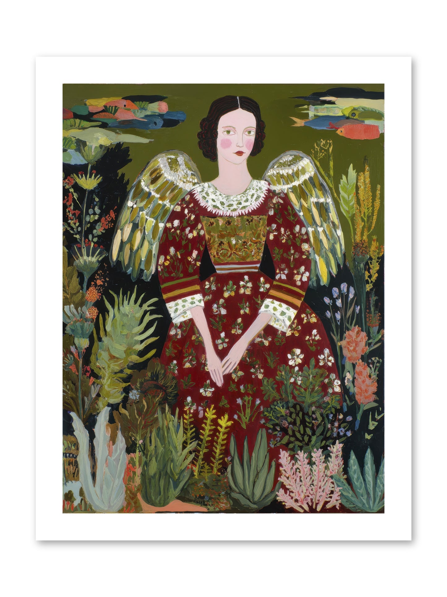 Meadow’s Grace Angel-REZ -- Paper Print 12x16