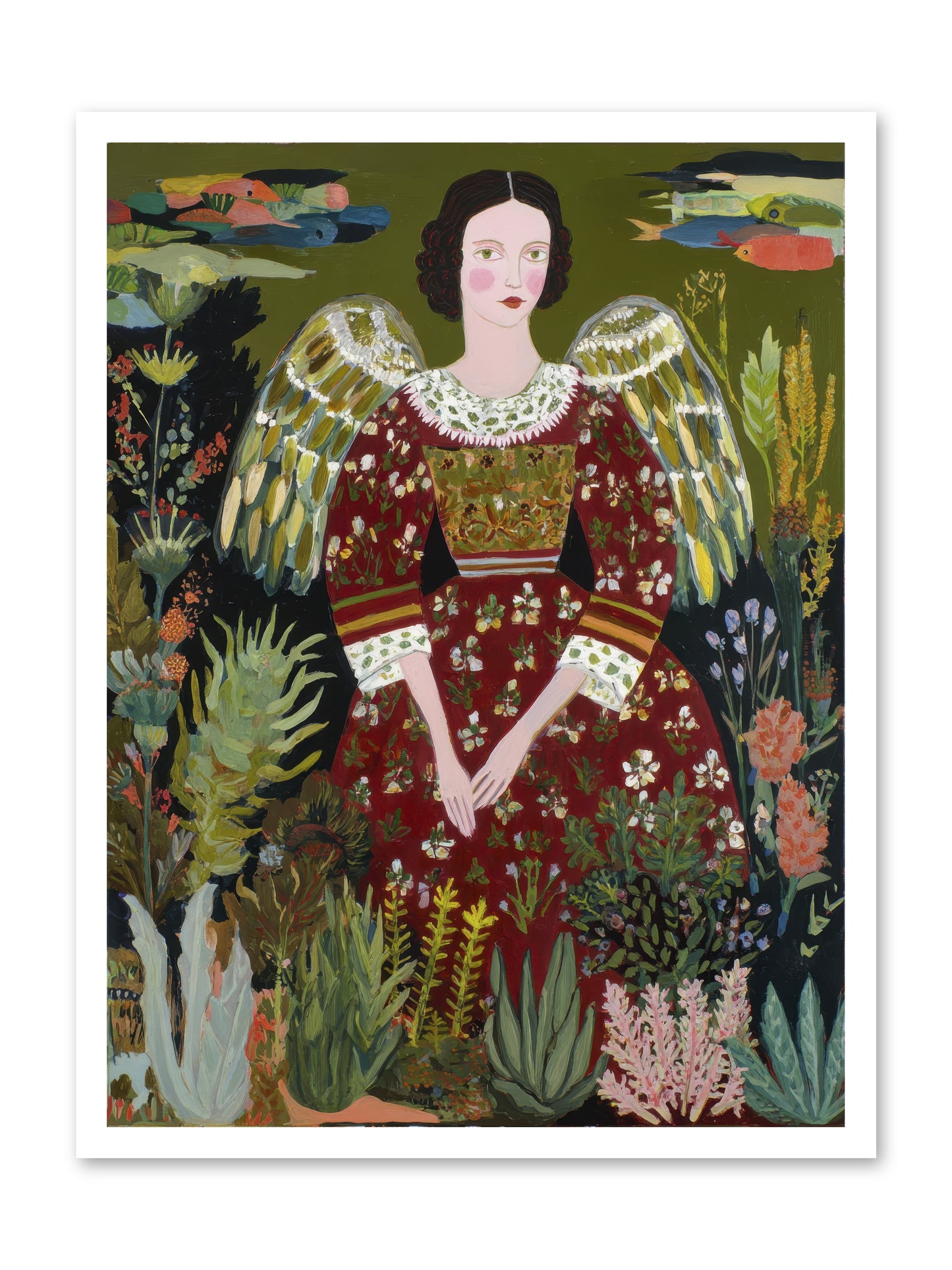 Meadow’s Grace Angel-REZ -- Loose Canvas Print 24x32