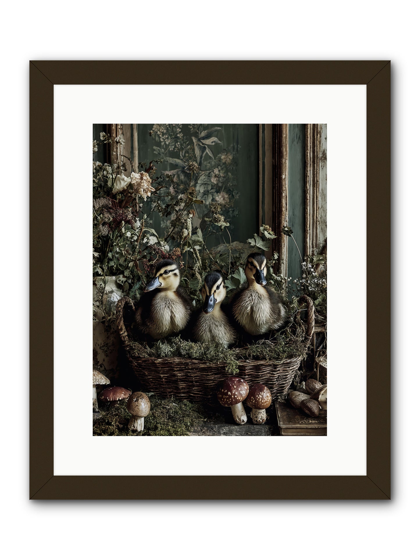 Meadowlands -- Framed Print - Black 12x16