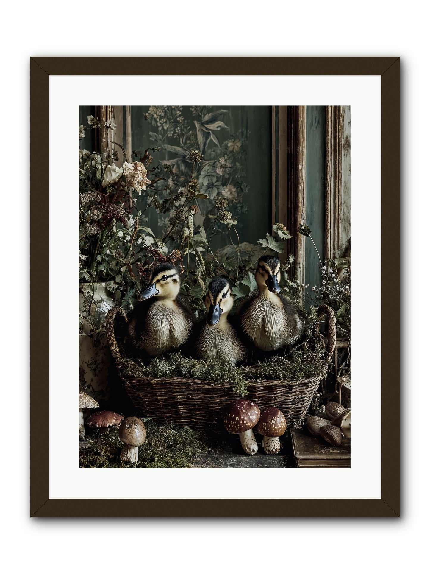 Meadowlands -- Framed Print - Black 18x24