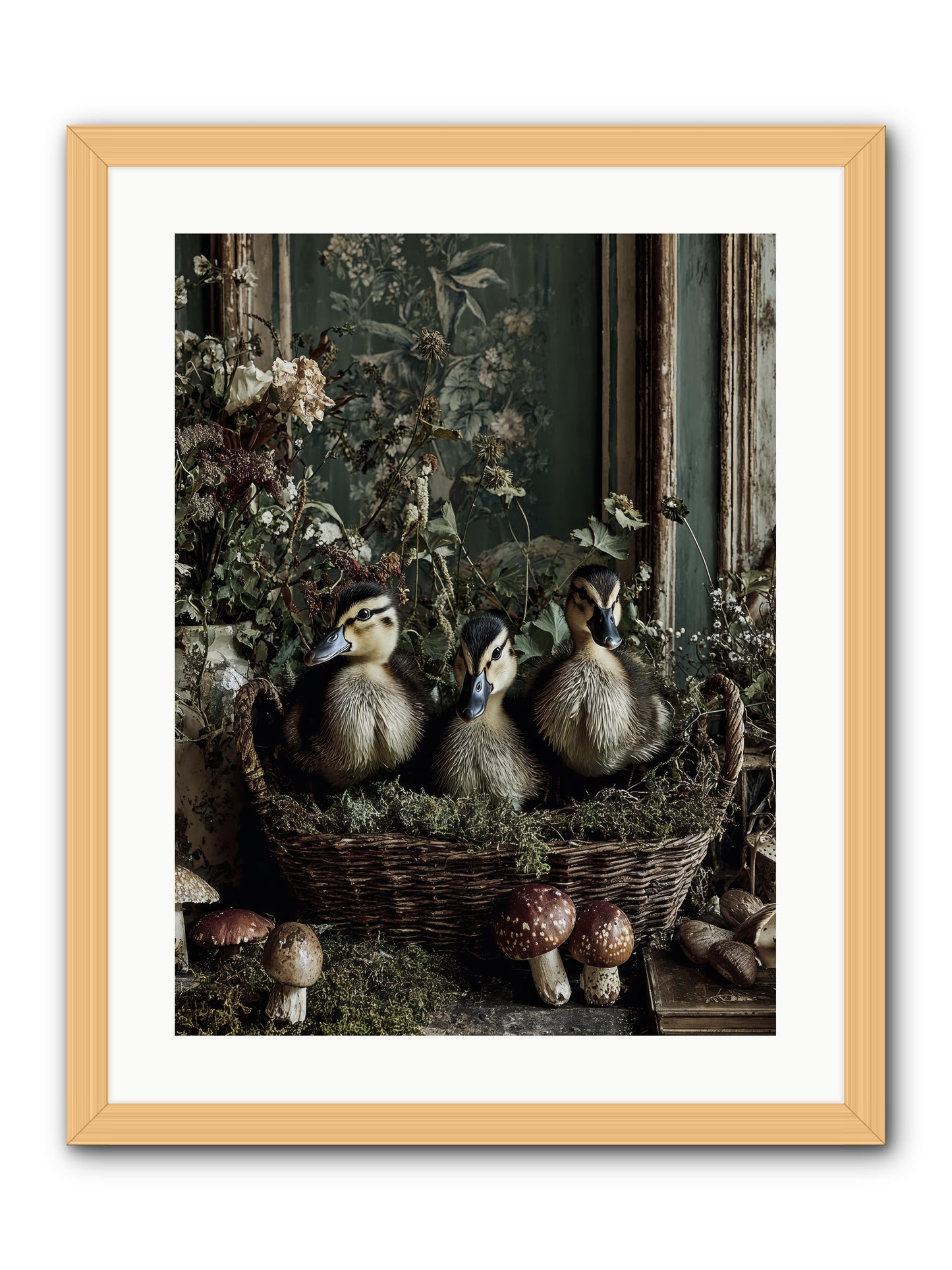Meadowlands -- Framed Print - Natural 18x24