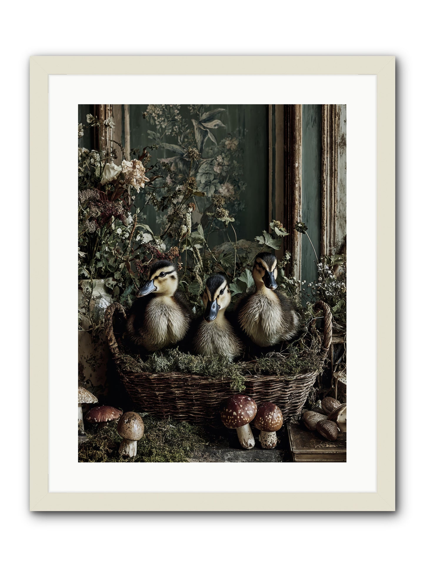 Meadowlands -- Framed Print - White 18x24