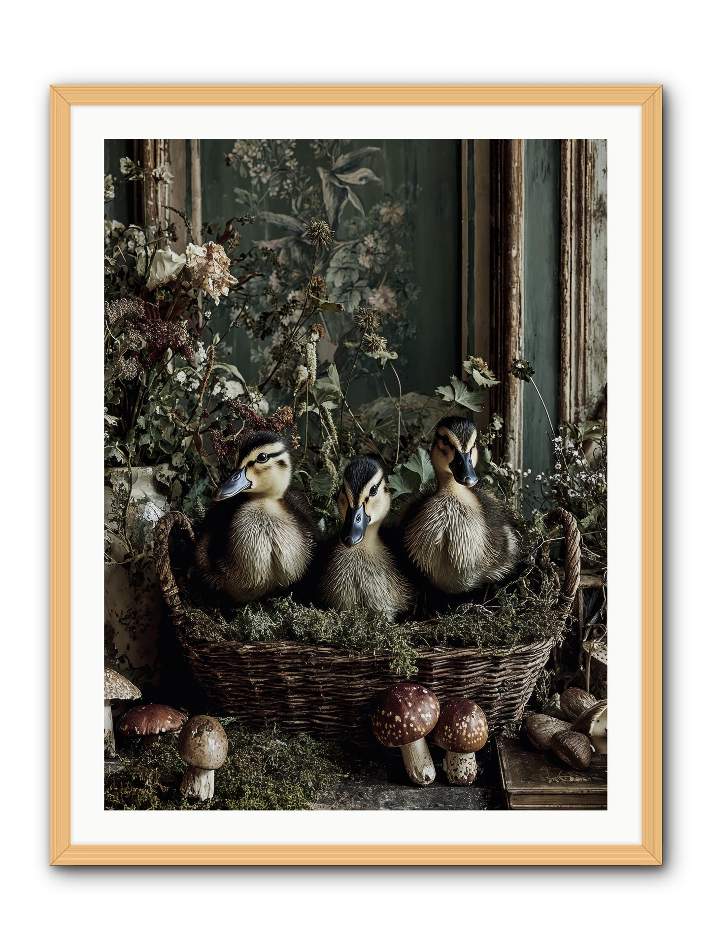 Meadowlands -- Framed Print - Natural 30x40