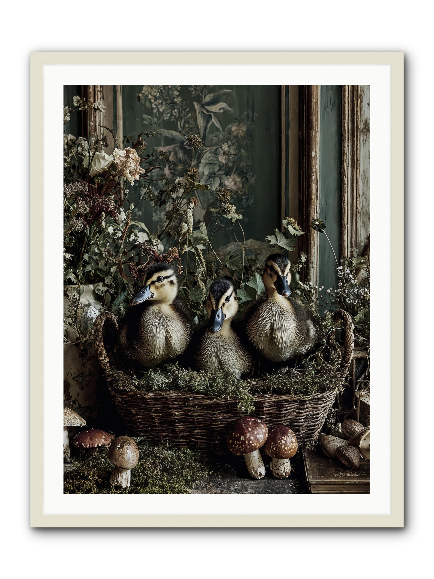Meadowlands -- Framed Print - White 30x40